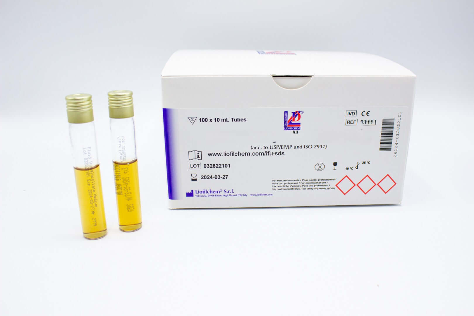Muller Kauffmann Tetrathionate Novobiocin Broth 10 ml - For Microbiology Lab Testing