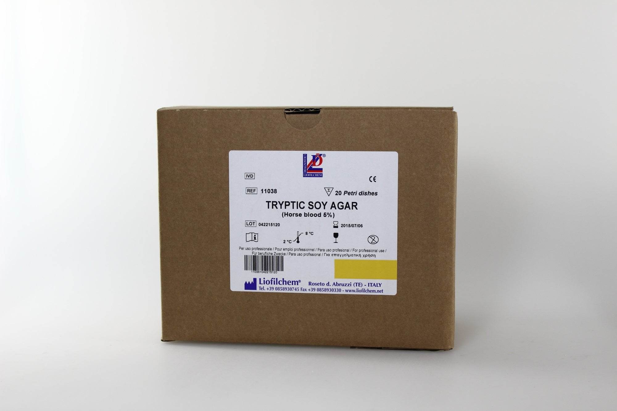 Tryptic Soy Agar (Horse Blood 5%) - Kormay Biomedicals store