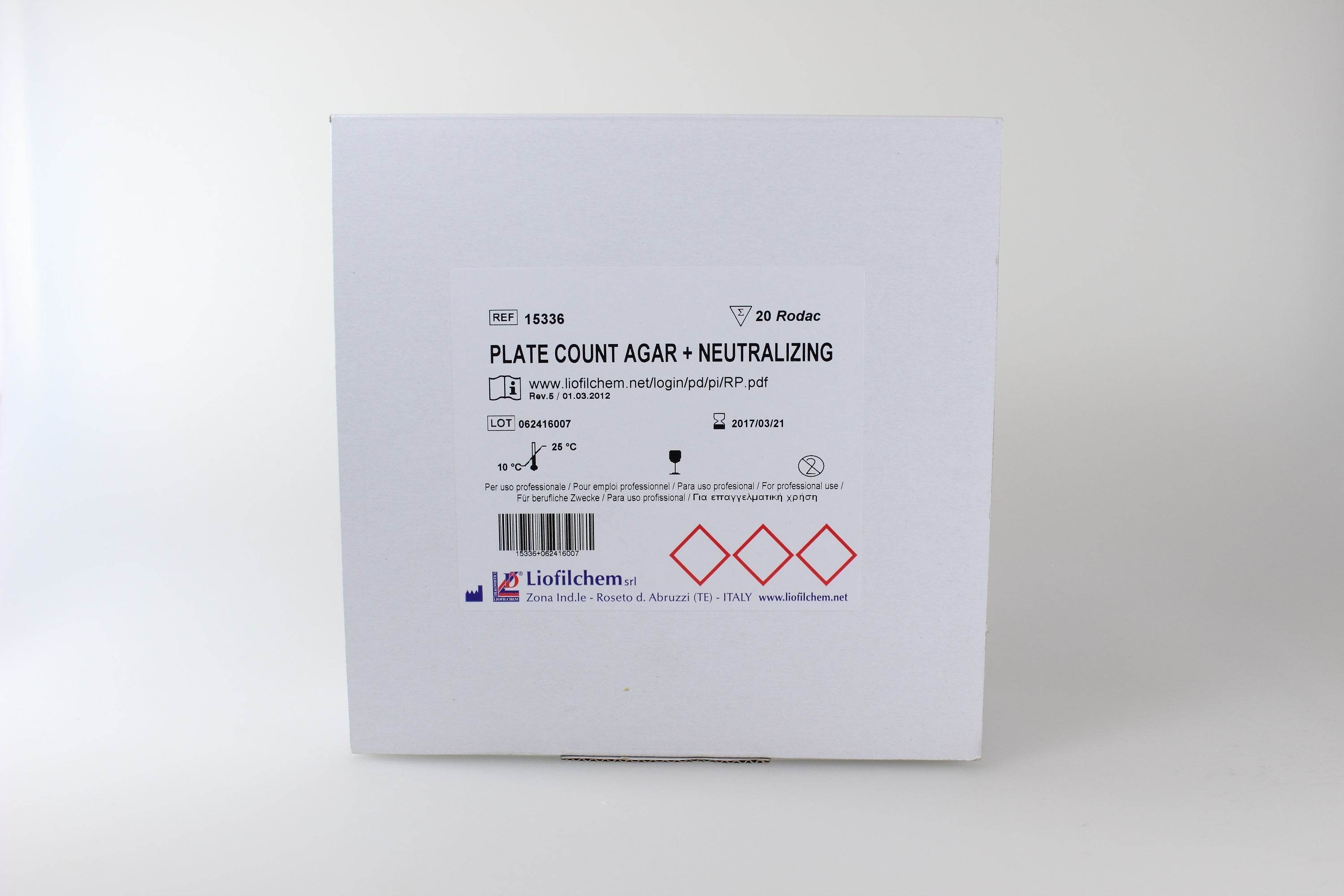 Plate Count Agar + Neutralizing - Kormay Biomedicals store