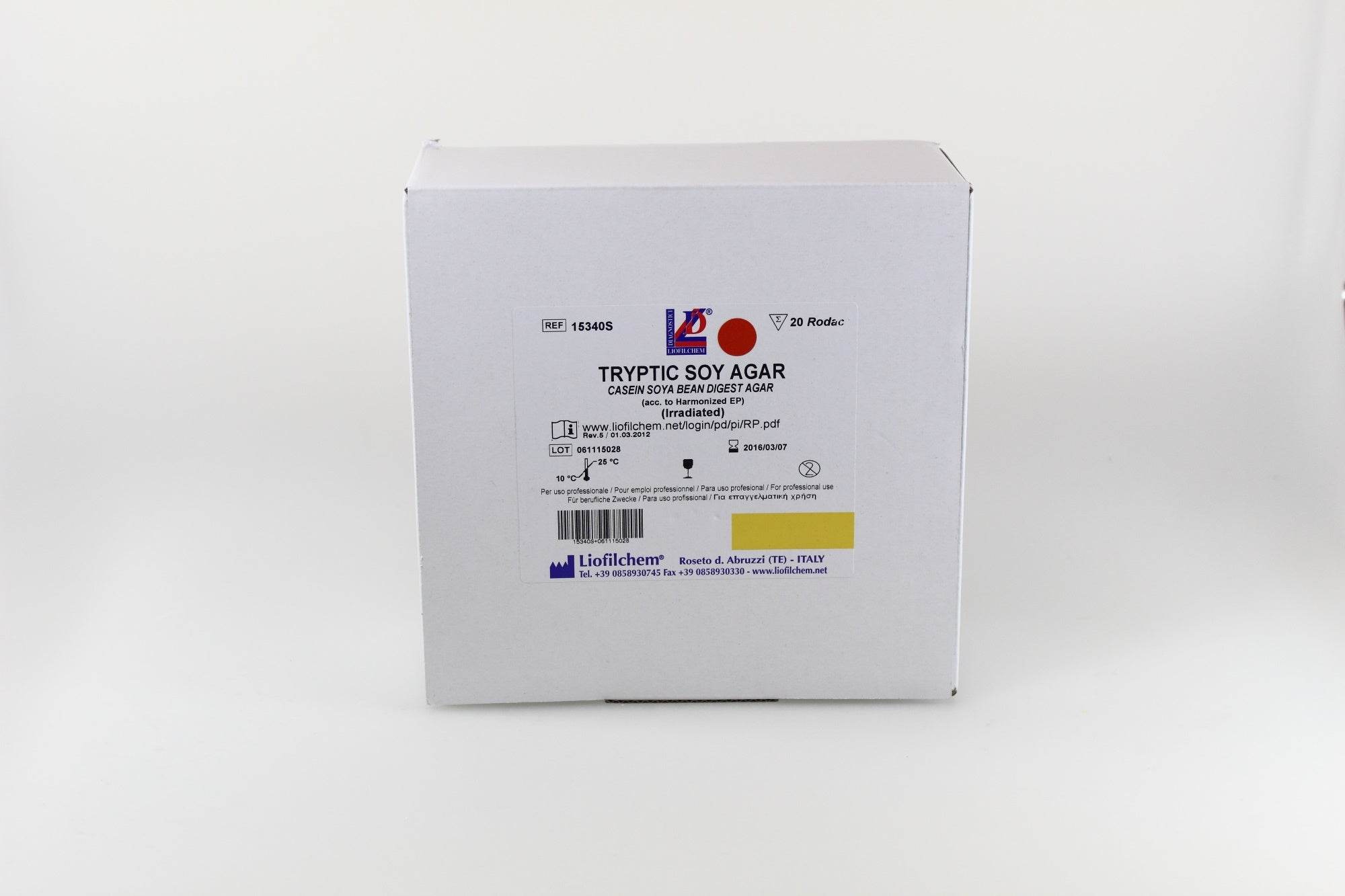 Tryptic Soy Agar (Irradiated) - Kormay Biomedicals store