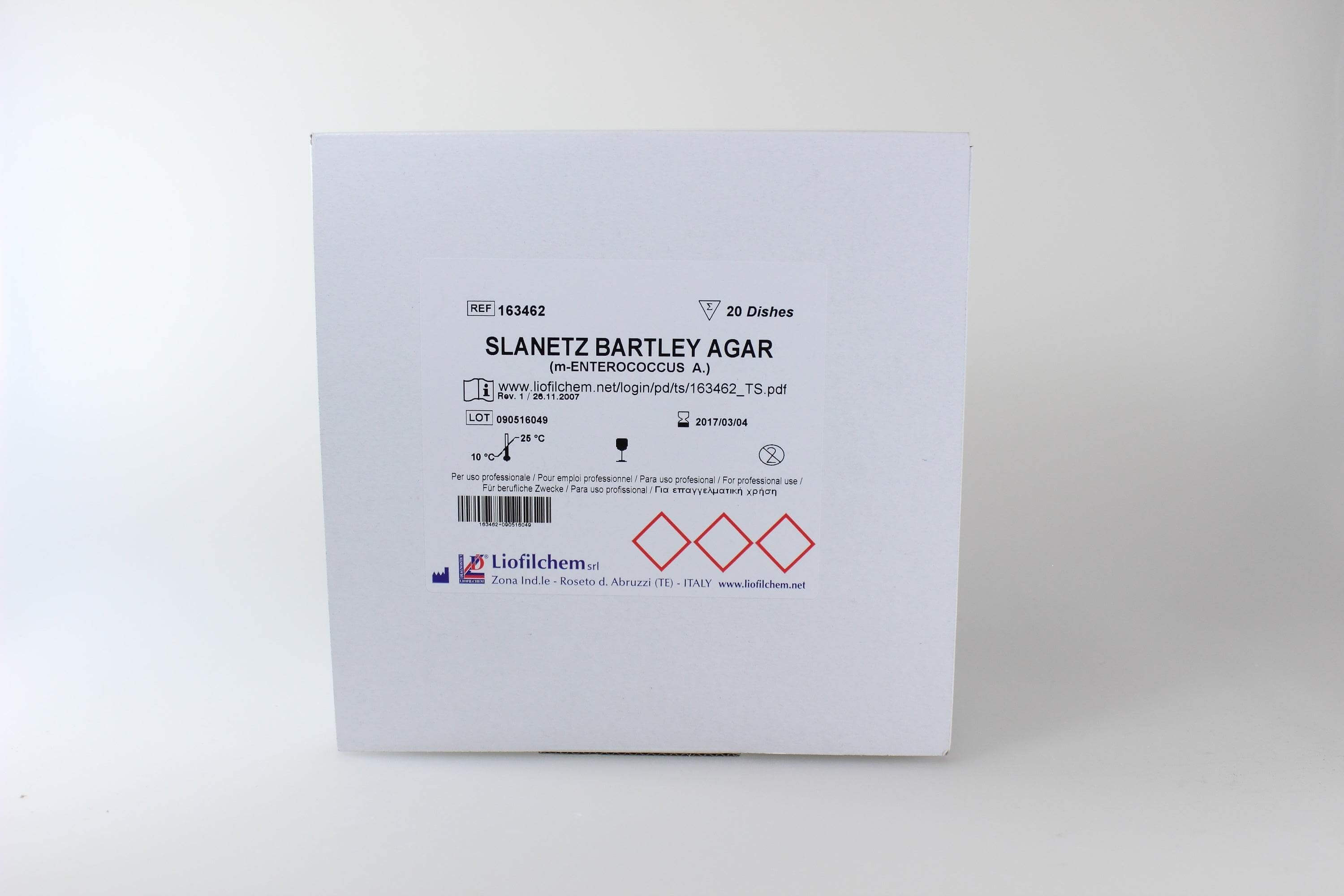 Slanetz Bartley Agar (m-ENTEROCOCCUS A.) - Kormay Biomedicals store