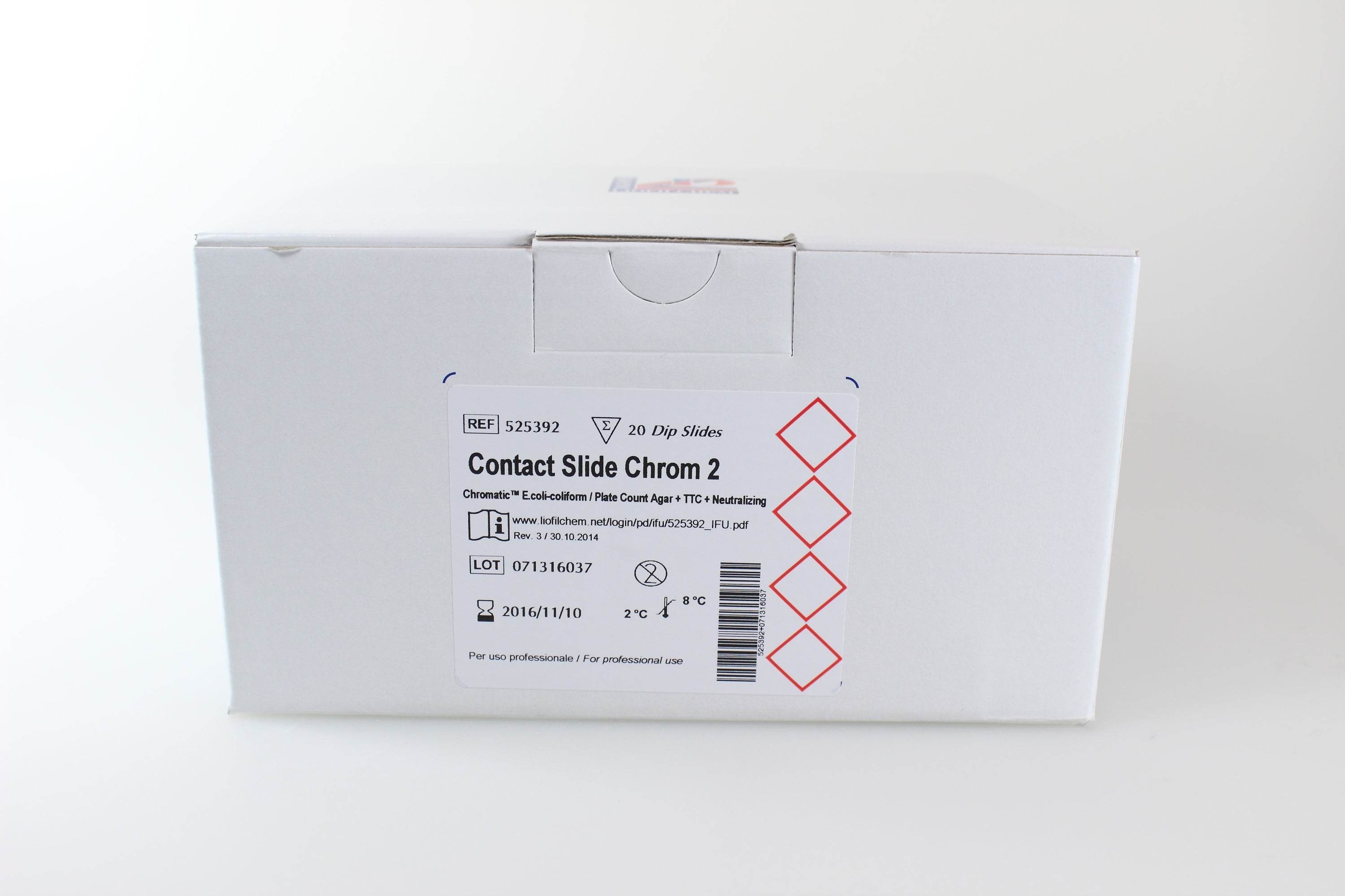 Contact Slide Chrom 2 - Kormay Biomedicals store