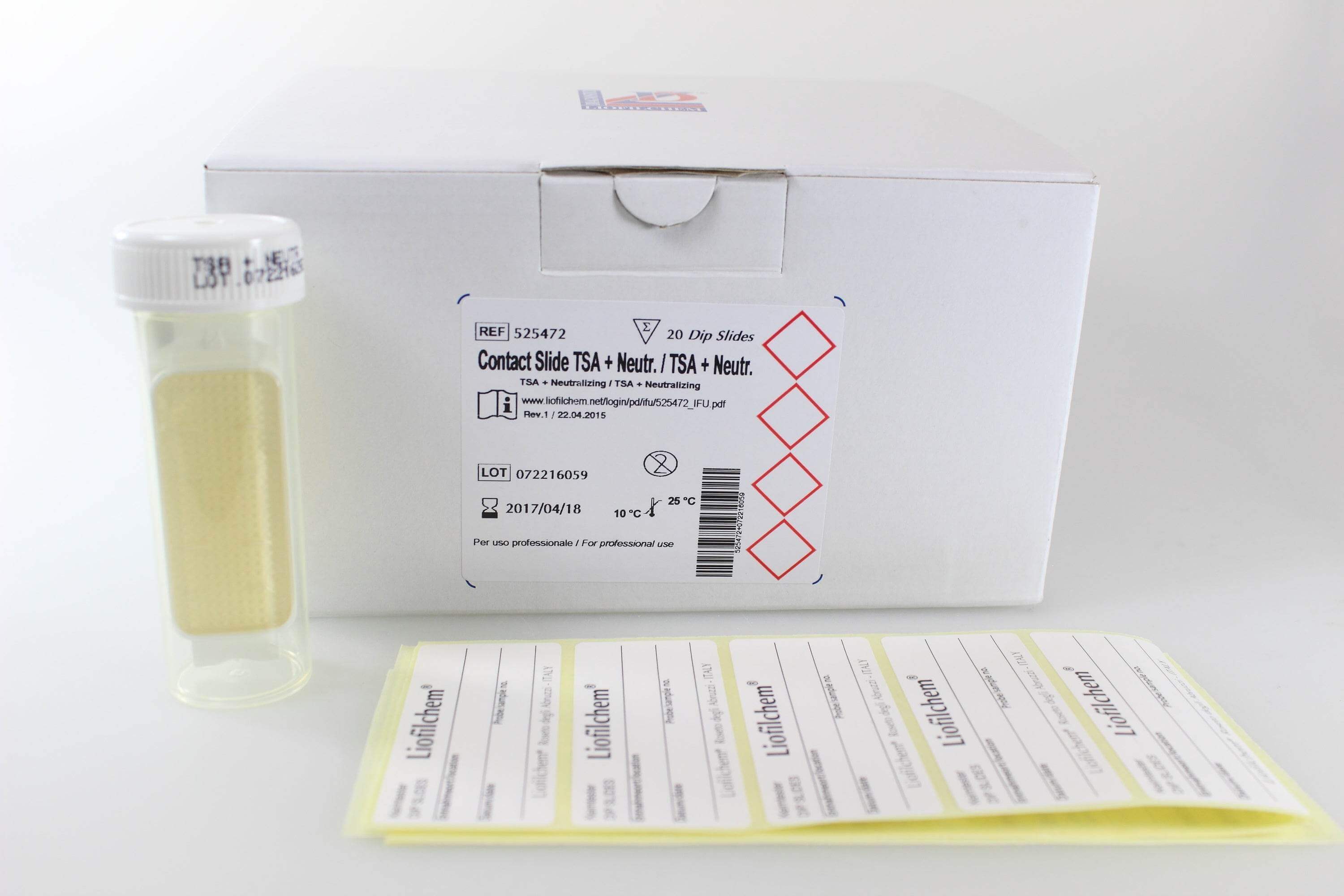 Contact Slide TSA + NEUTR./ TSA + NEUTR. - Kormay Biomedicals store