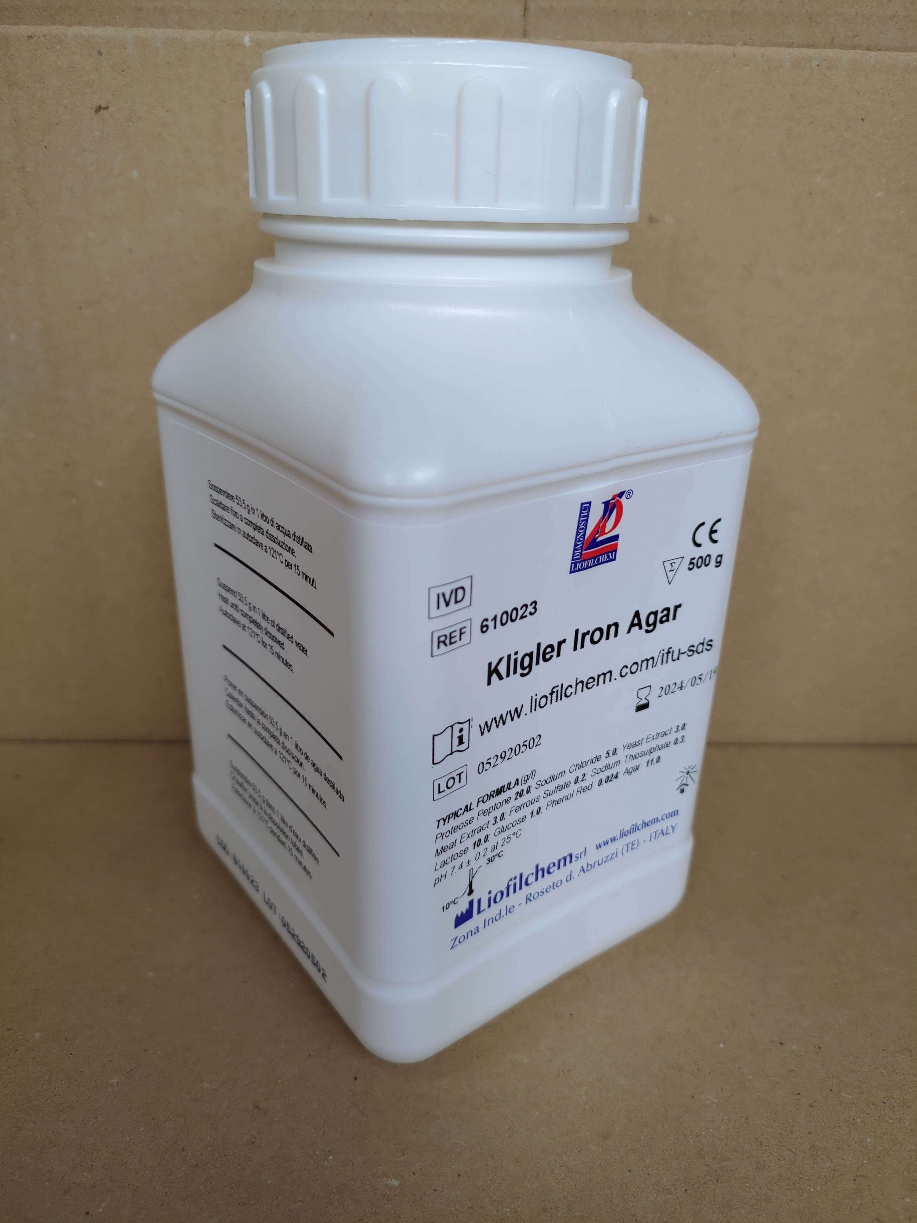 KLIGLER Iron Agar - Kormay Biomedicals store