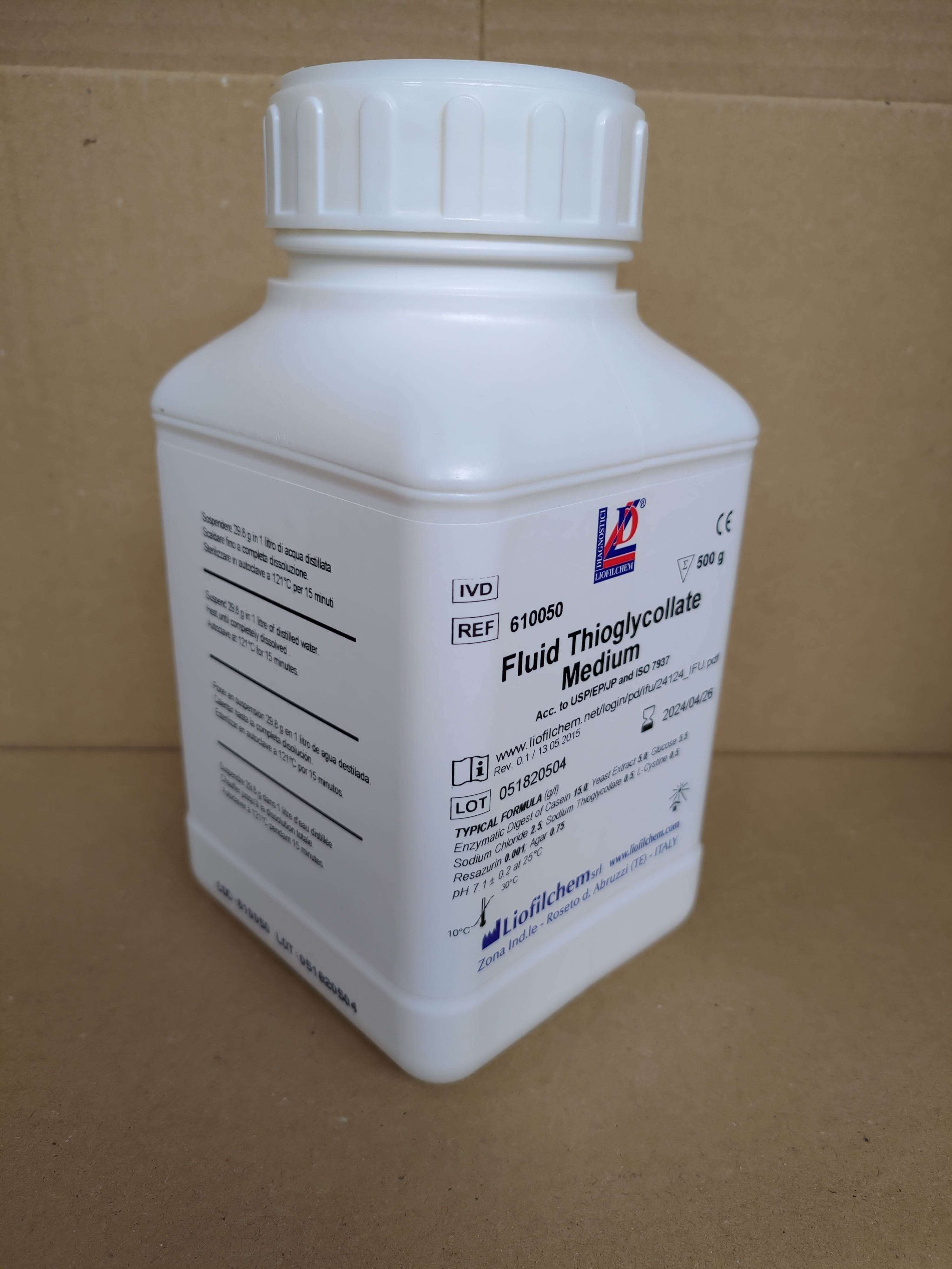 Fluid Thioglycollate Medium - Kormay Biomedicals store
