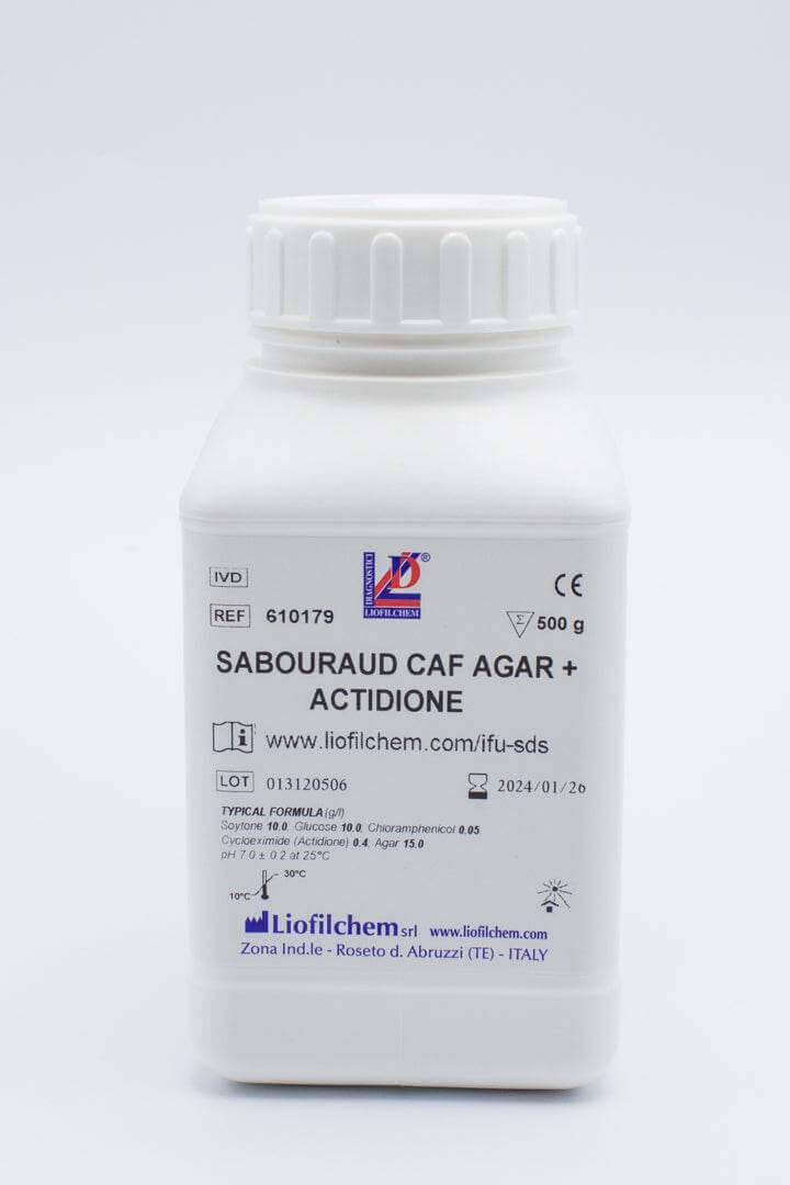 Sabouraud CAF Agar + ACTIDIONE - Kormay Biomedicals store