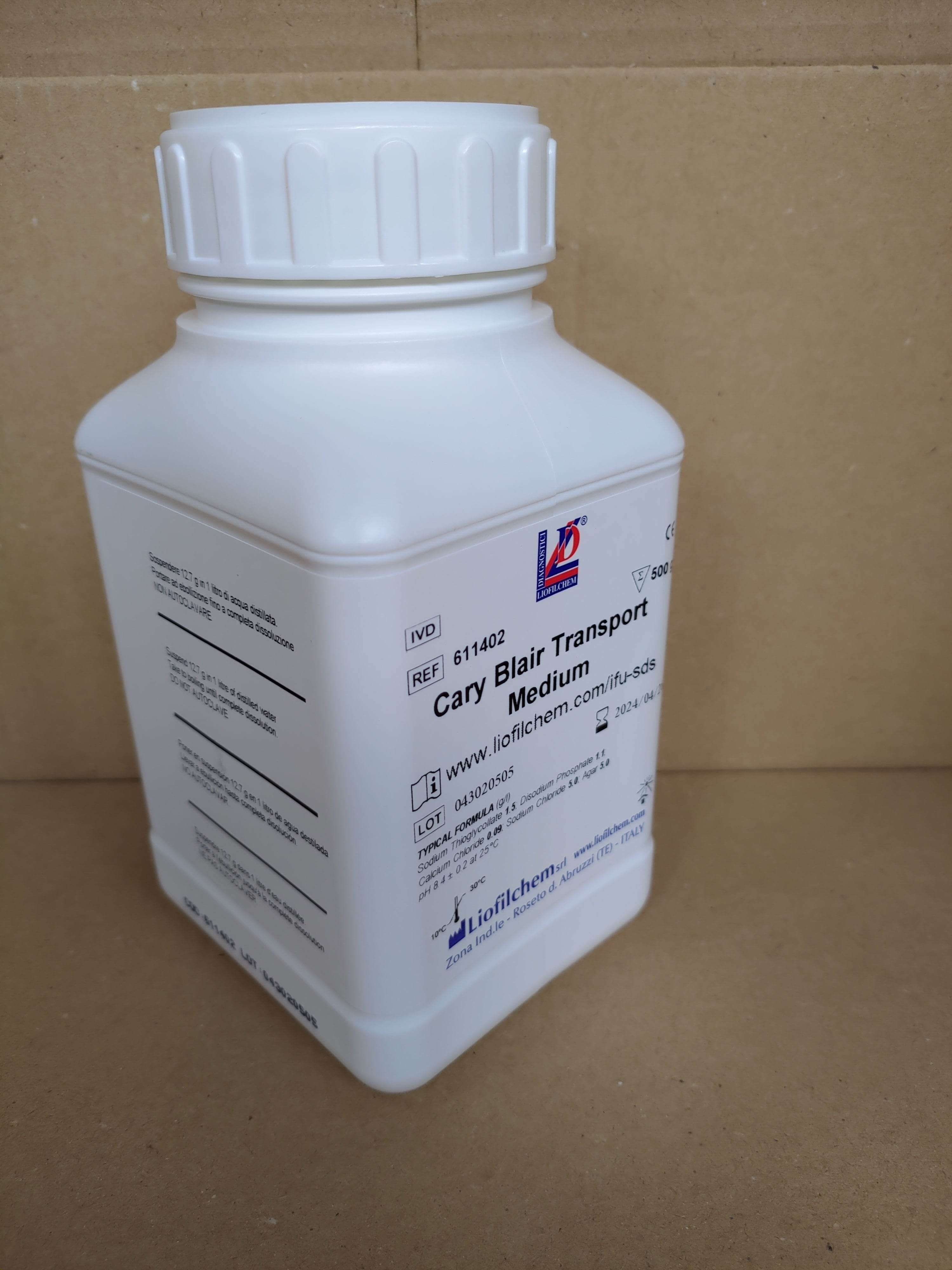 CARY Blair Transport Medium - Kormay Biomedicals store