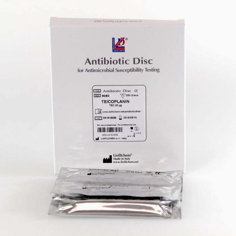 AST DISC Teicoplanin TEC 30 µg - Kormay Biomedicals store