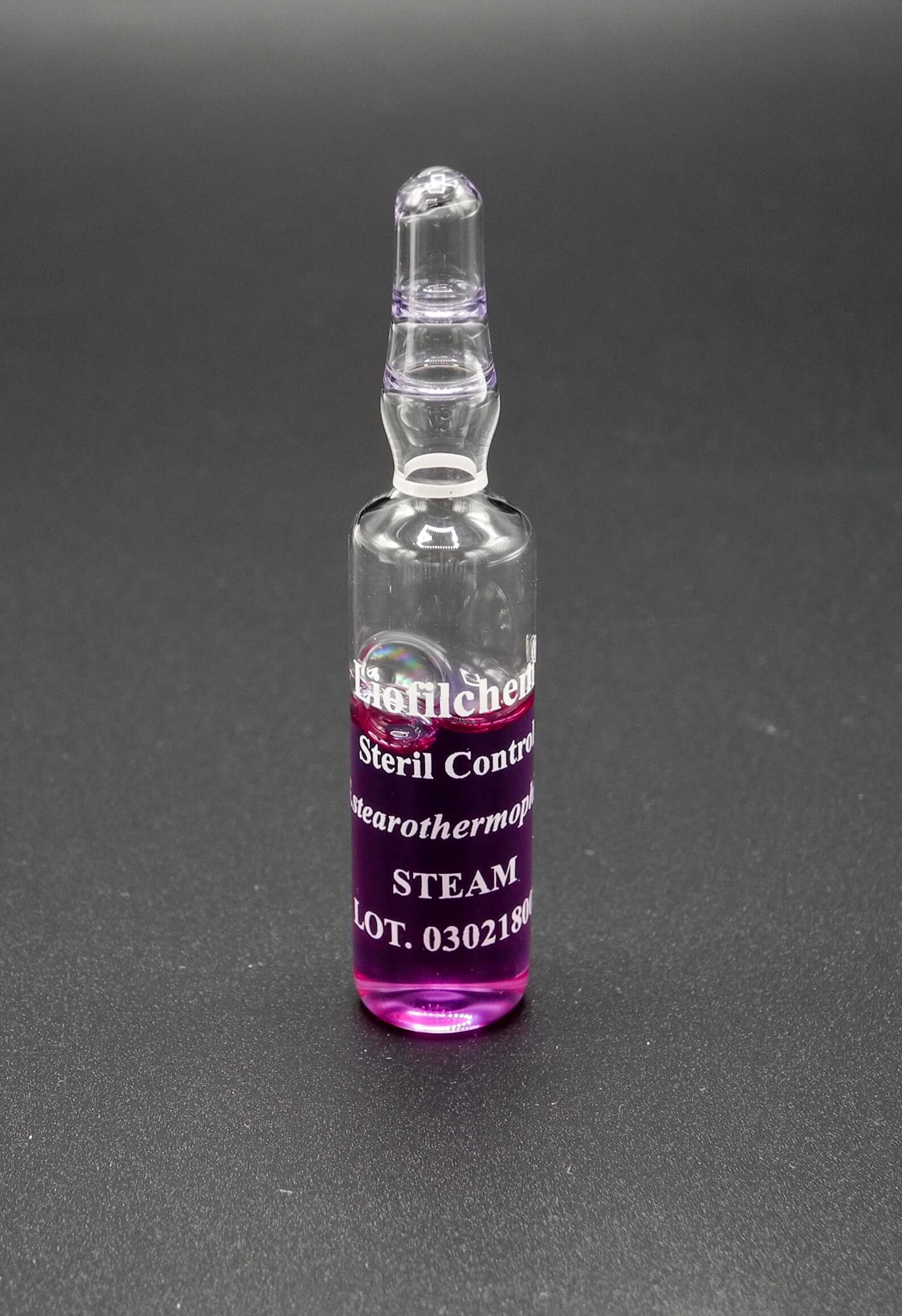 Steril Control GST E6 ampoules - For Microbiology Lab Testing