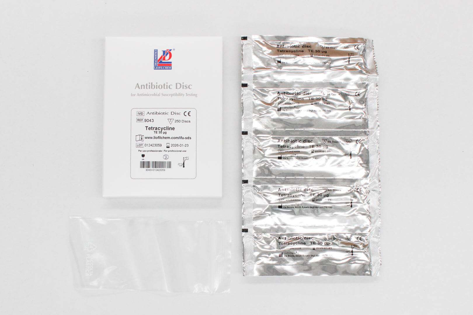 AST DISC Tetracycline TE 30 µg - Kormay Biomedicals store