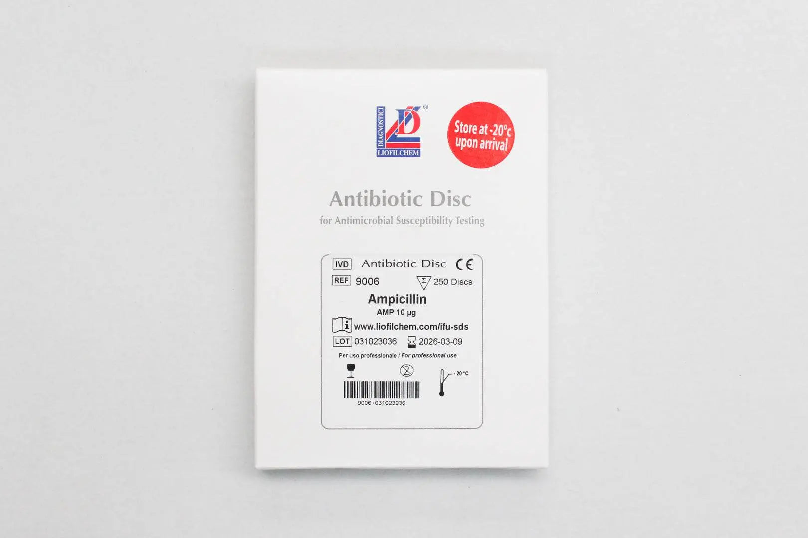 AST DISC Ampicillin AMP 10 µg - Kormay Biomedicals store