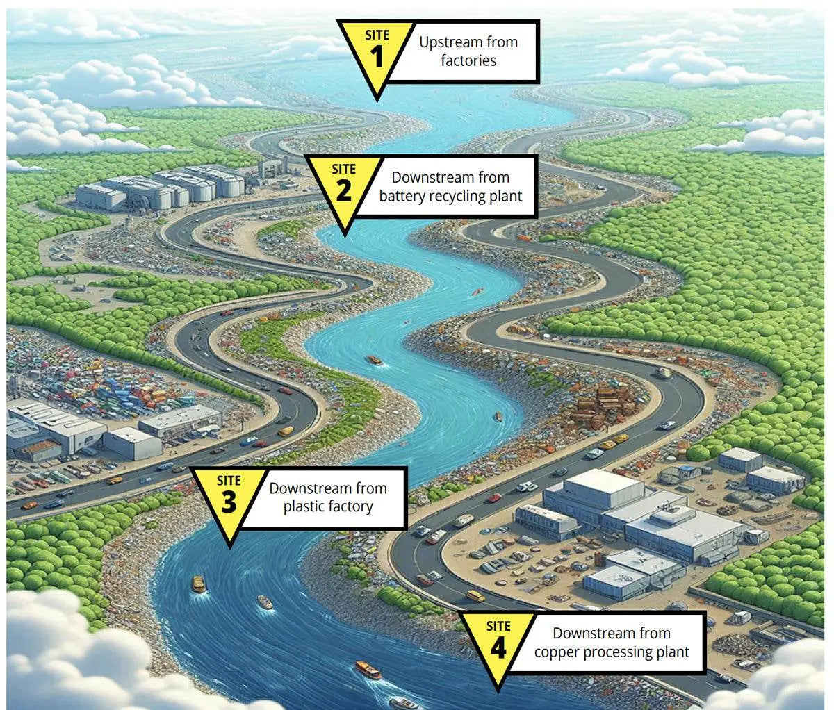 EDVOTEK Biotech Education UNIT Aquatic Detectives: Solve the Mystery of the Contaminated Waterway