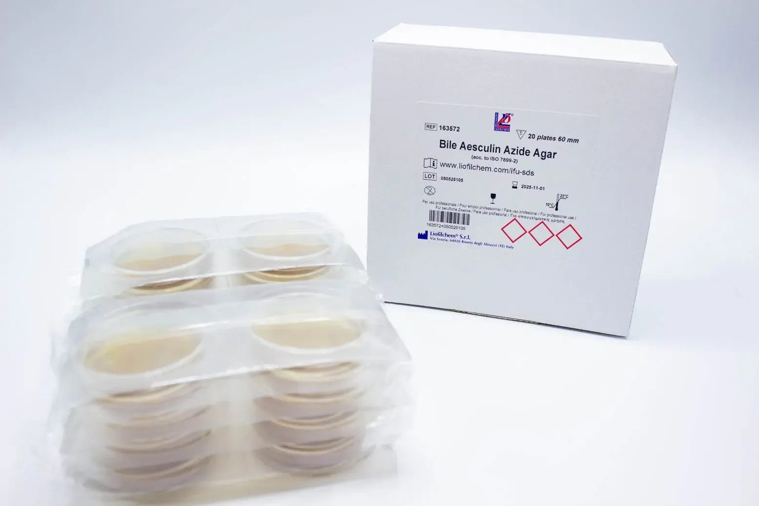 Liofilchem Bile Aesculin Azide Agar Culture Media 610001