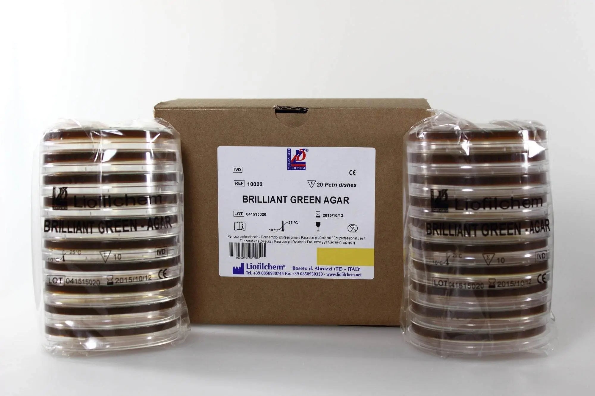 Liofilchem BRILLIANT Green Agar Culture Media 10022