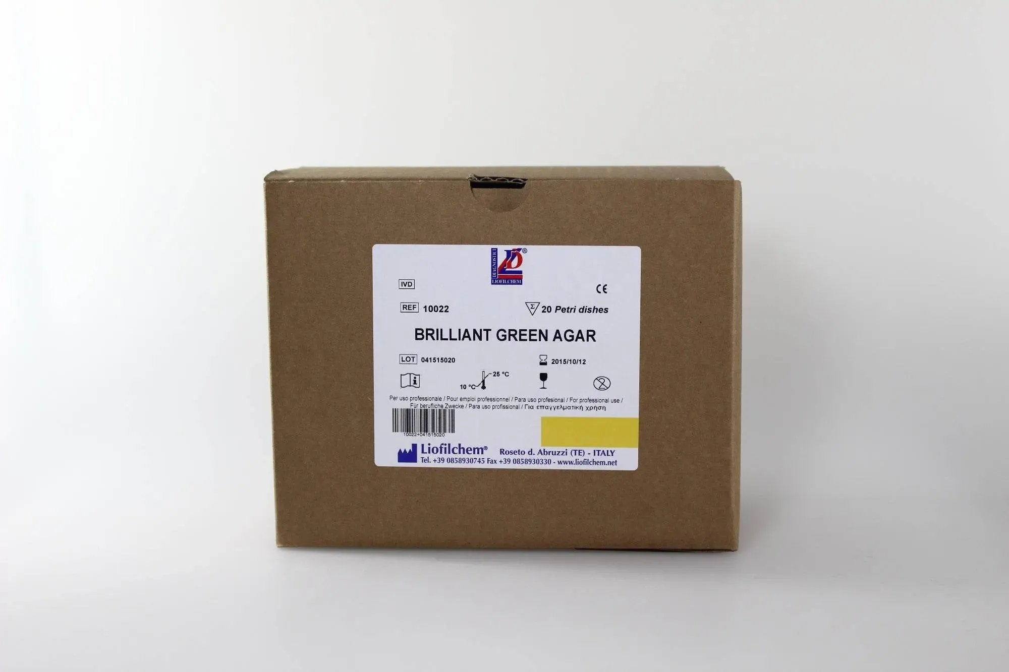 Liofilchem BRILLIANT Green Agar Culture Media 10022