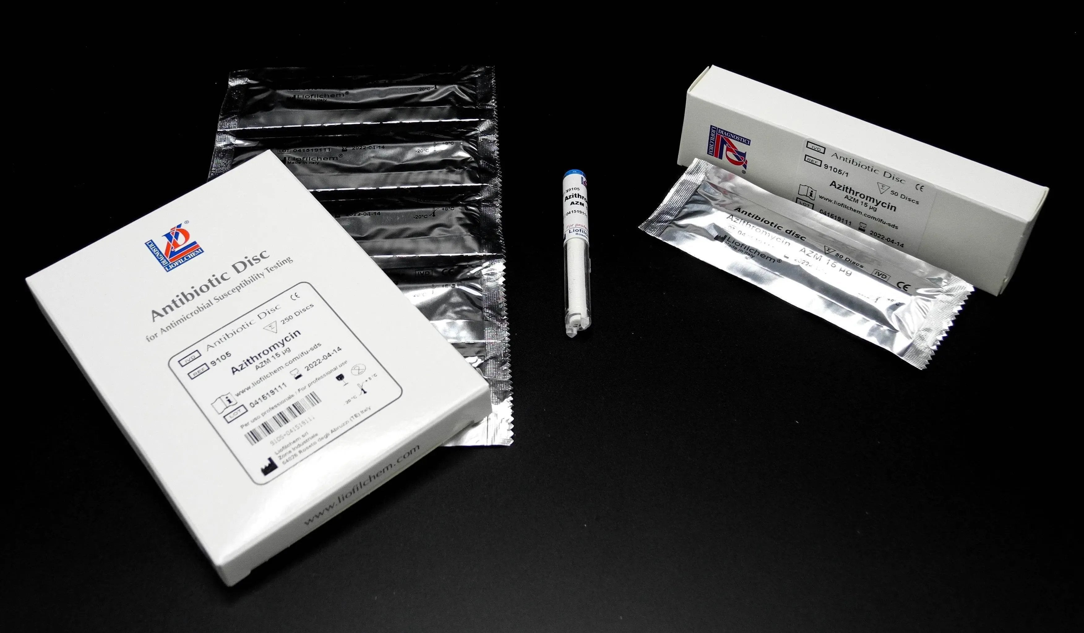 Liofilchem Ceftriaxone CRO 30 µg Antibiotic discs for susceptibility tests 9020