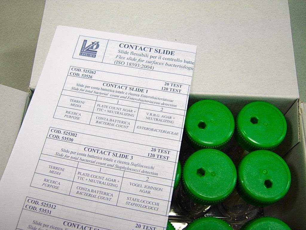 Liofilchem Contact Slide 9 (PCA+TTC+Neutralizing x 2) 53532
