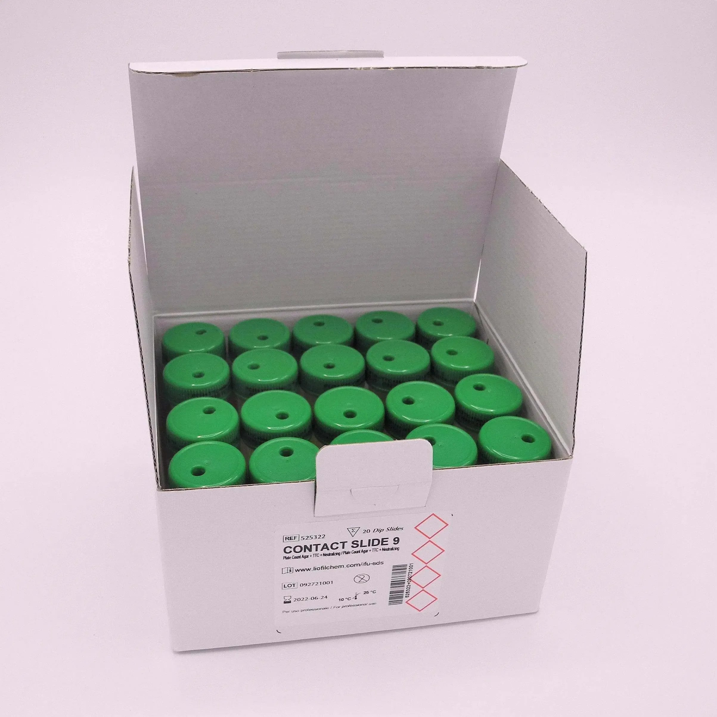 Liofilchem Contact Slide 9 (PCA+TTC+Neutralizing x 2) 53532