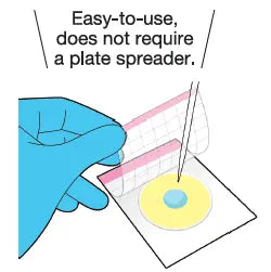 Kormay Biomedicals store Easy Plate (25x4 bags) Easy Plate AC (Film medium for general viable bacterial count)