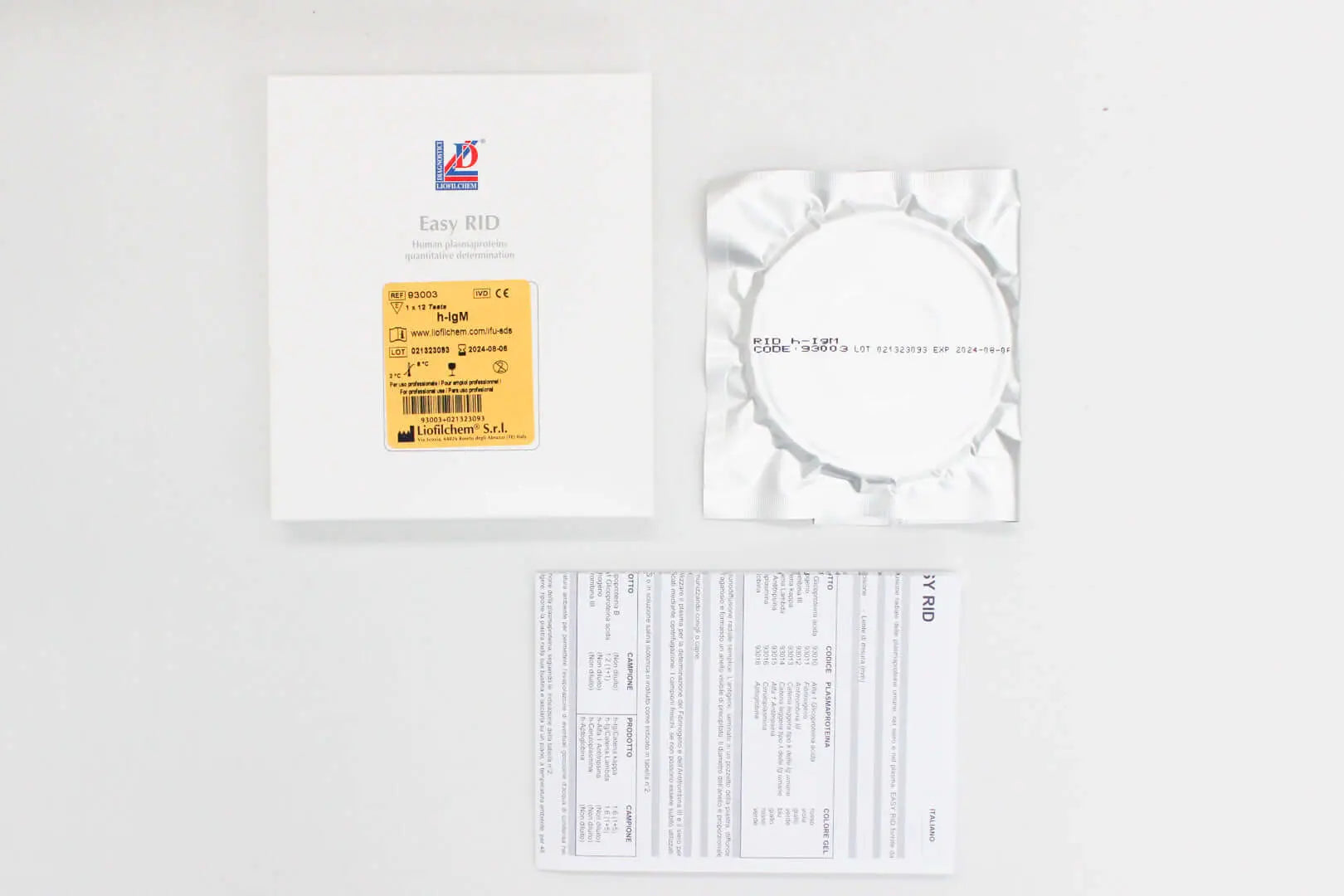 Liofilchem EASY RID h-IgM 93003