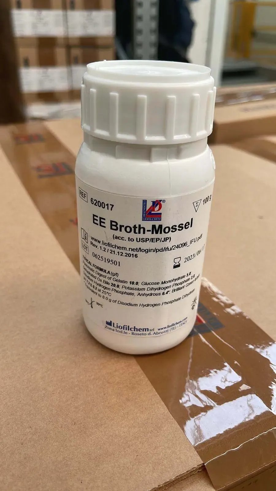 Liofilchem EE Broth-Mossel (Harm.EP) Culture Media 620017