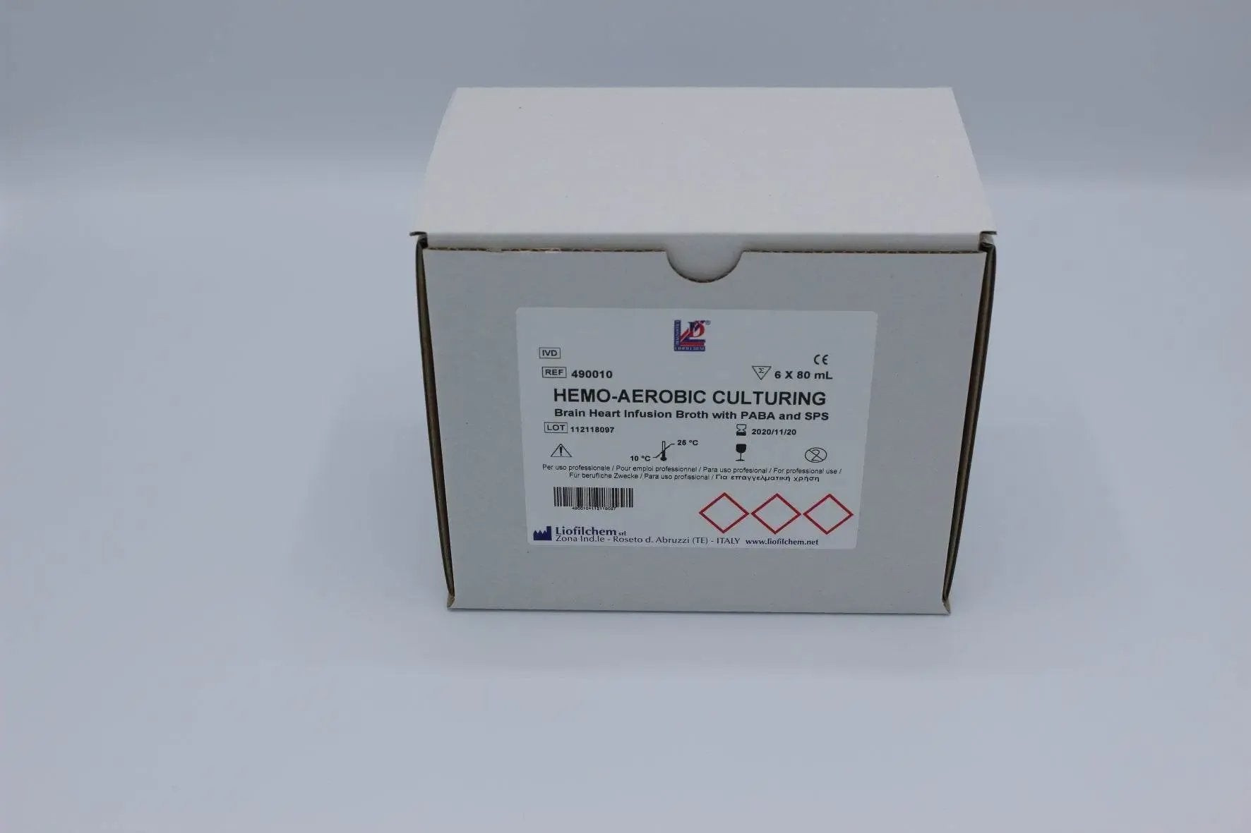 Liofilchem HEMO-AEROBIC CULTURING 490010