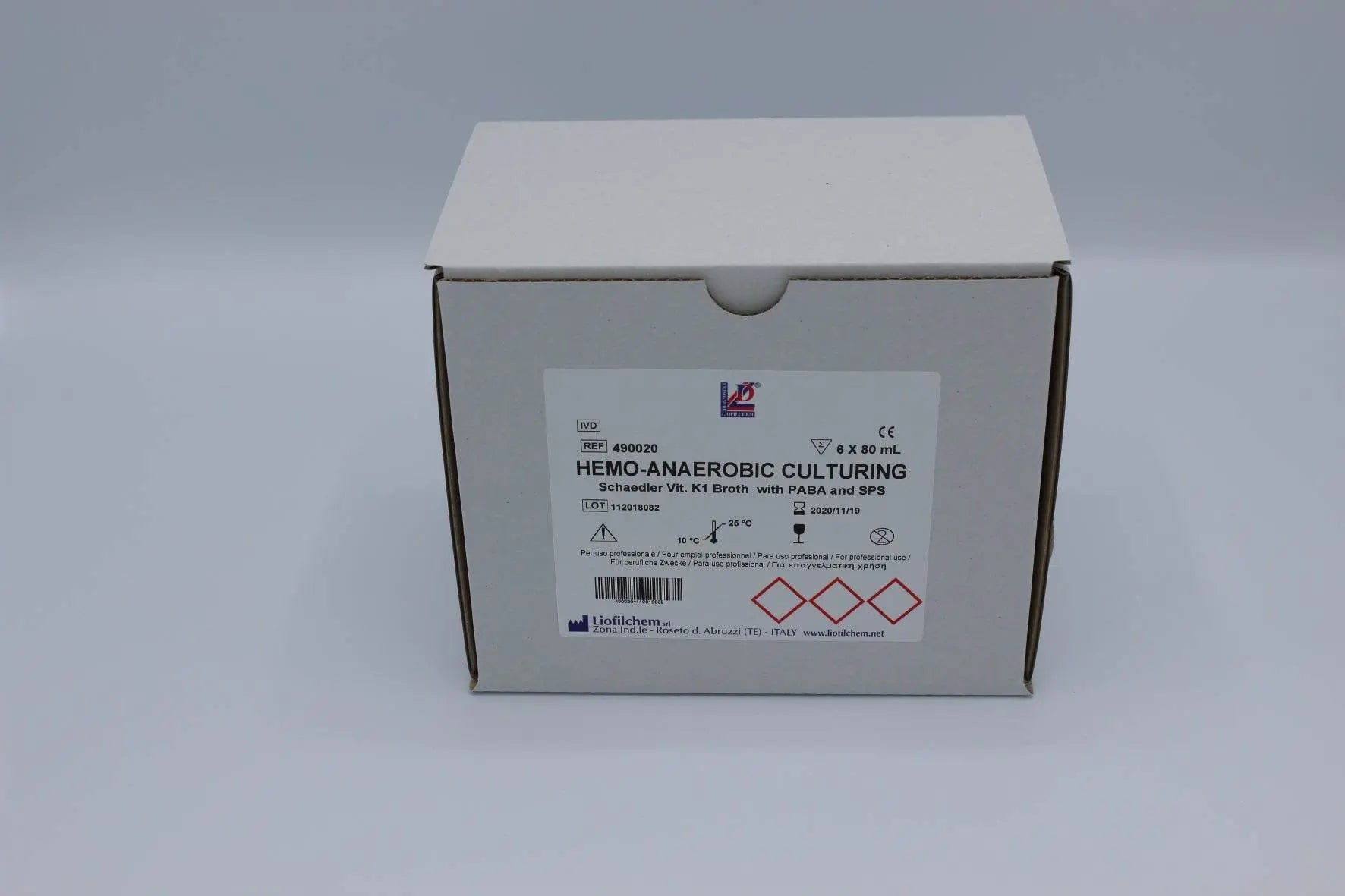 Liofilchem HEMO-ANAEROBIC CULTURING 490020