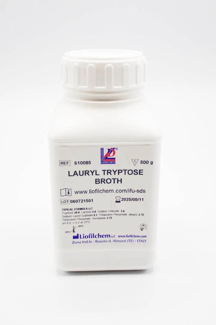 Liofilchem LAURYL Tryptose Broth Culture Media 620085