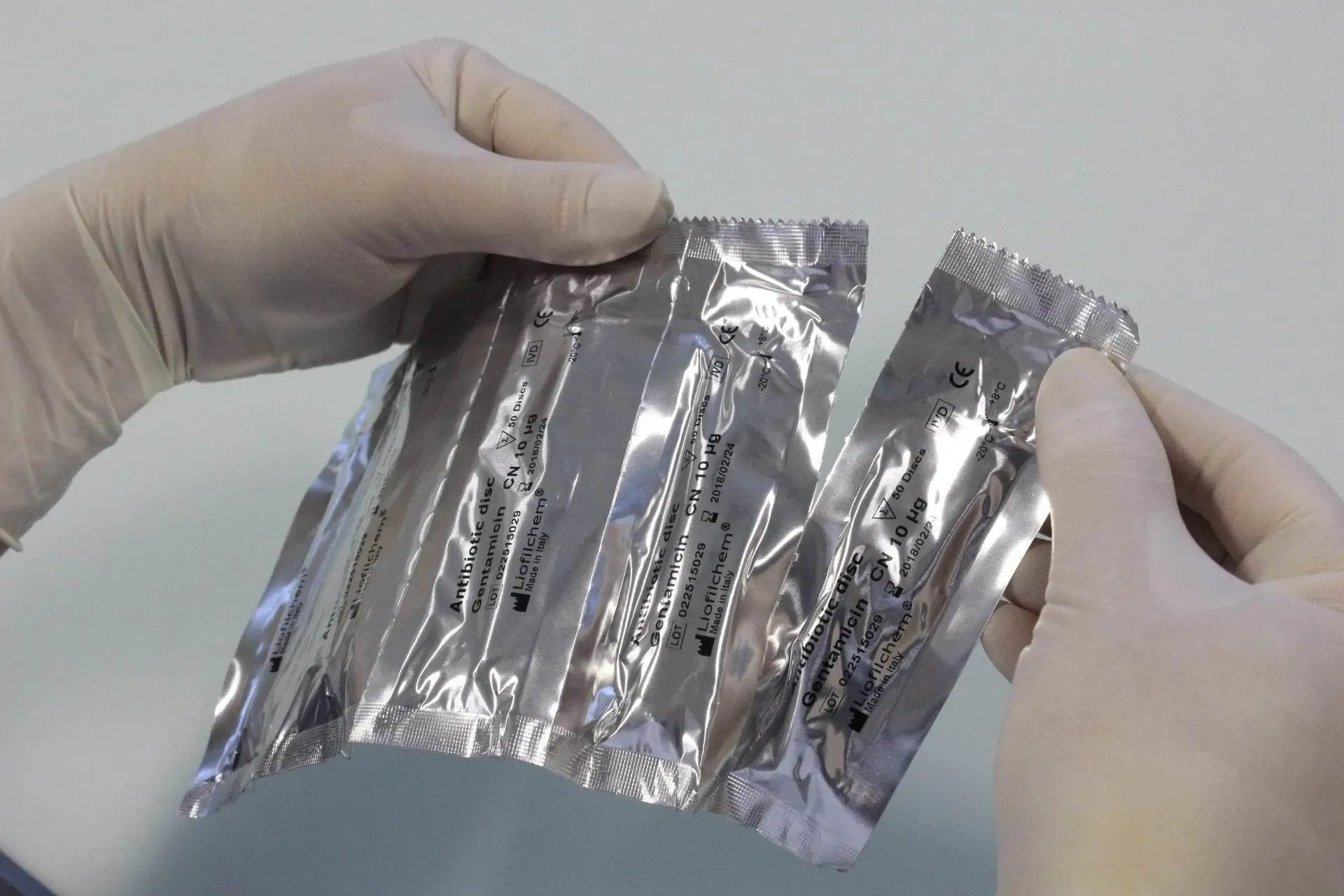 Liofilchem Levonadifloxacin LND 10 µg Antibiotic discs for susceptibility tests 9267