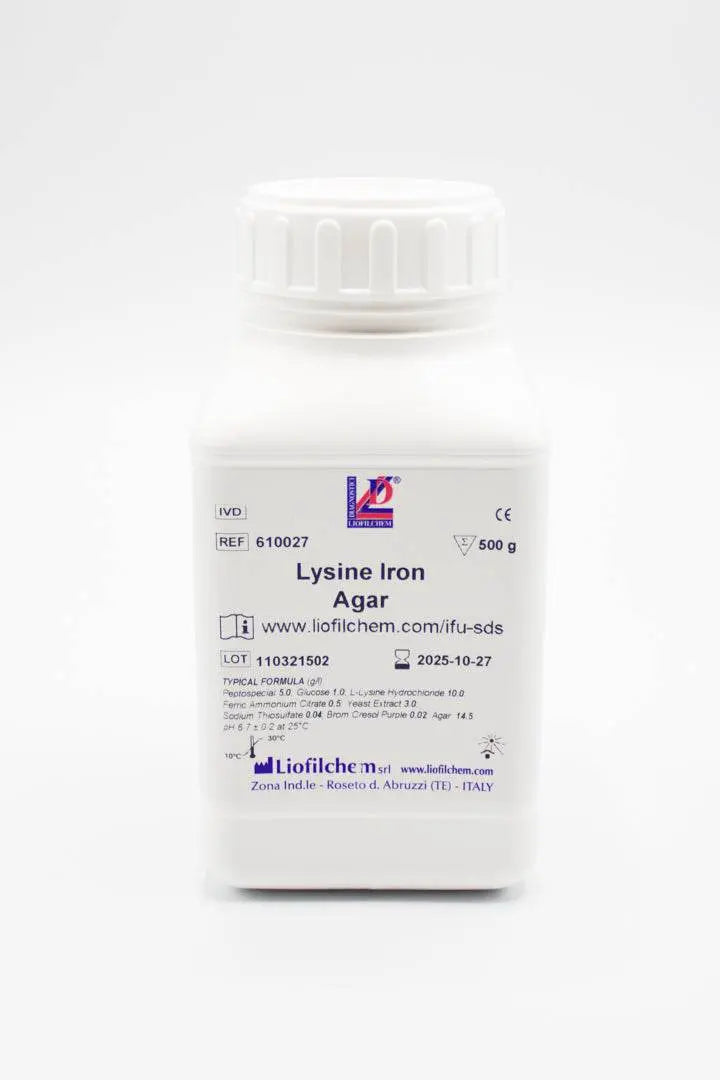Liofilchem Lysine Iron Agar Culture Media 30098