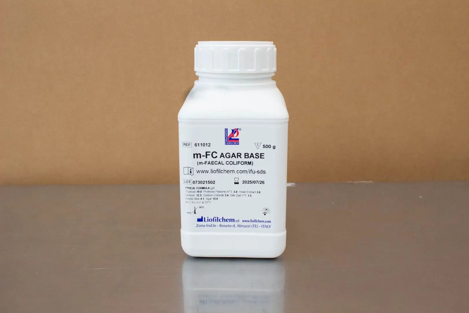 Liofilchem m-FC Agar Base Culture Media 611012