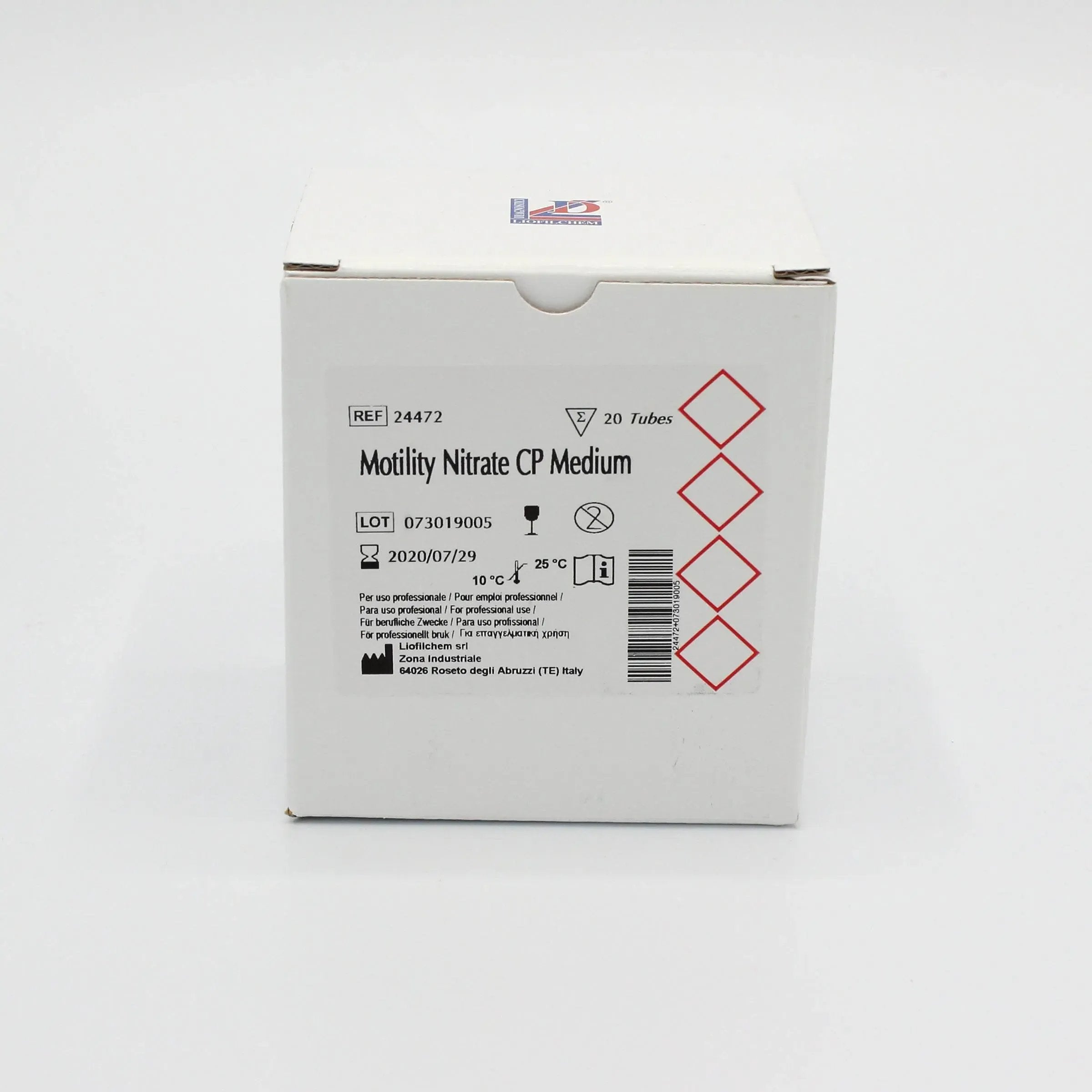 Liofilchem Motility Nitrate CP Medium Culture Media 24472