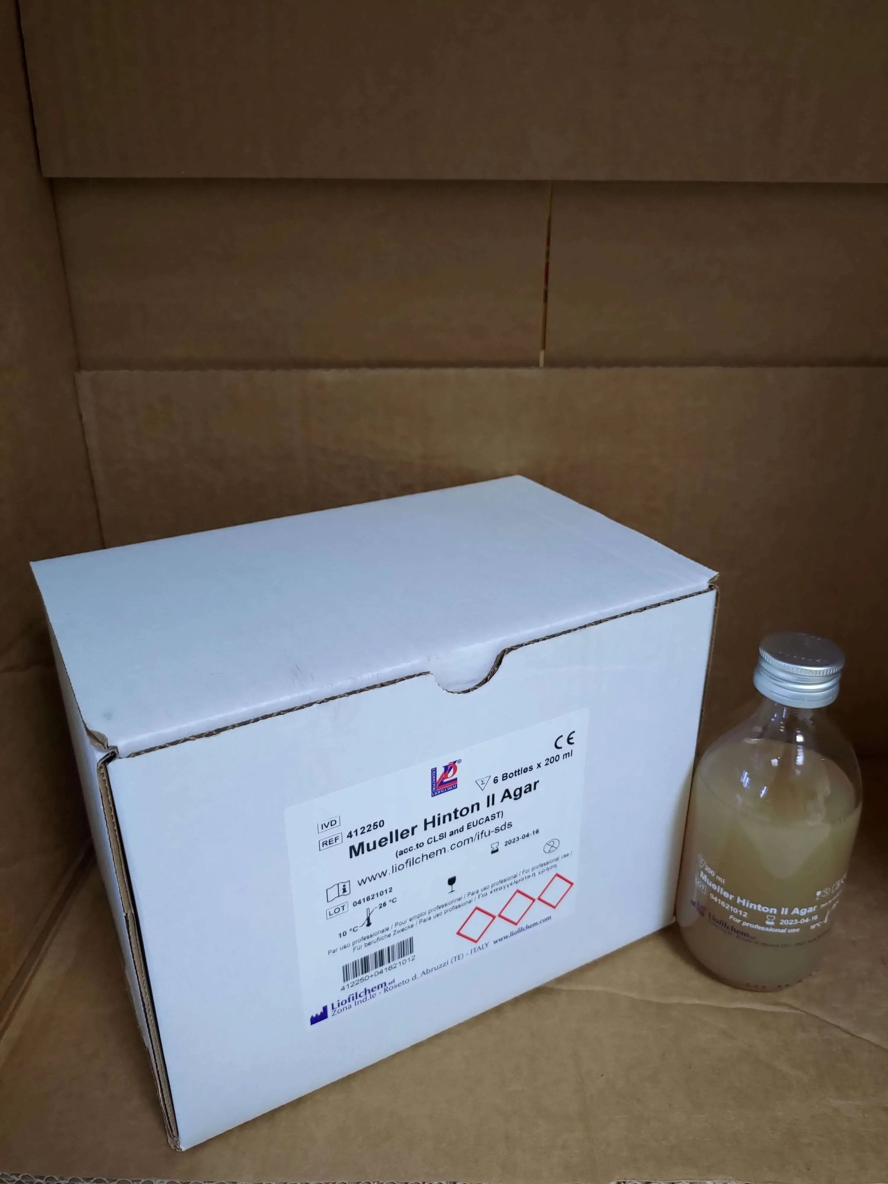 Liofilchem MUELLER HINTON II Agar Culture Media 610627