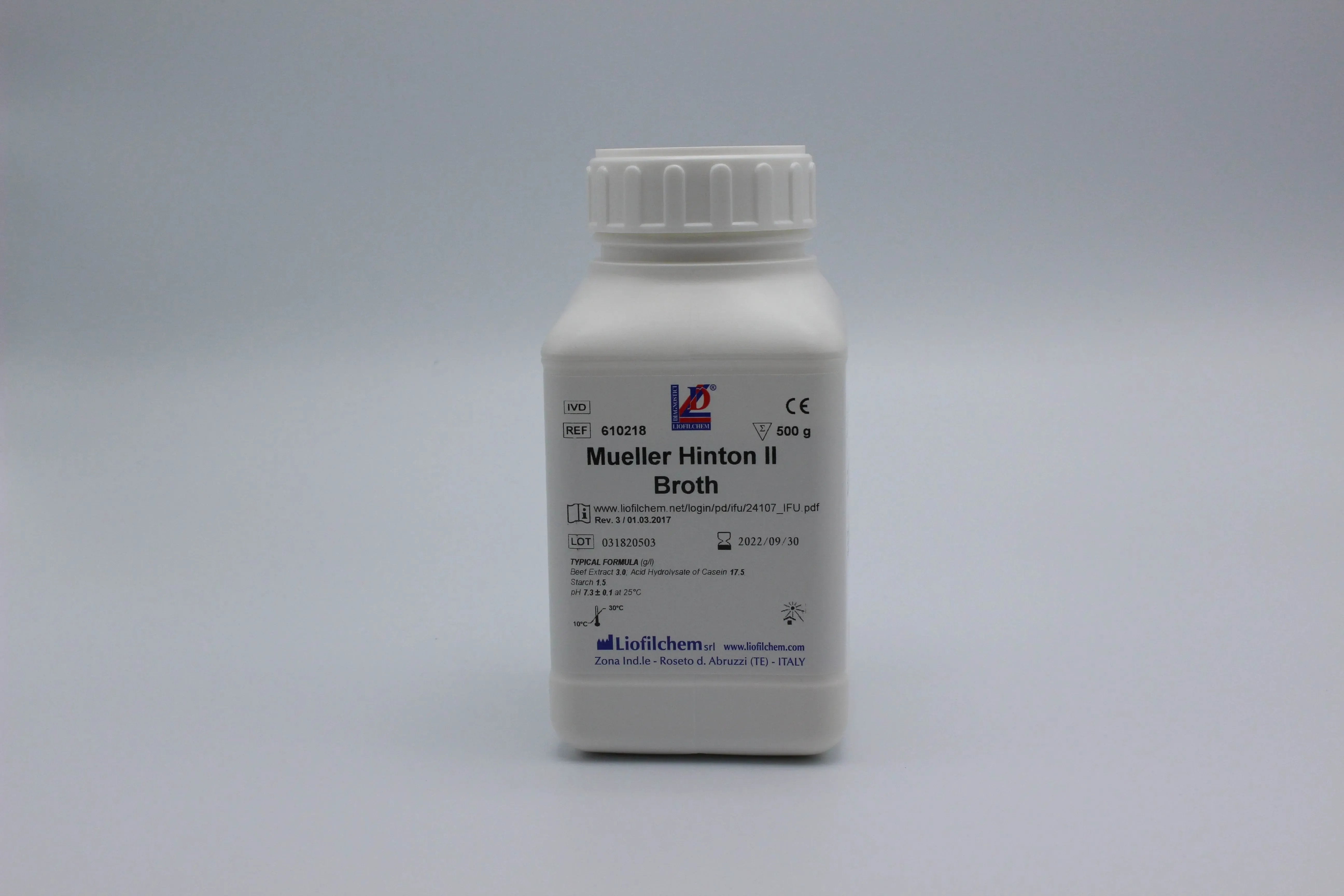 Liofilchem MUELLER HINTON II Broth Culture Media 620218