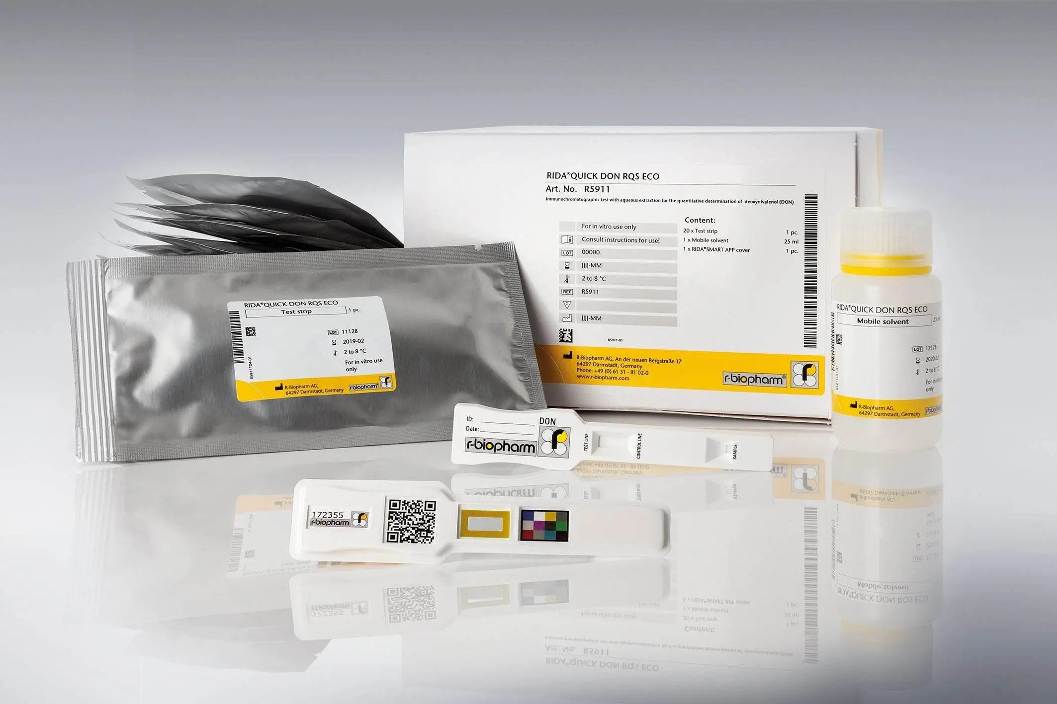 R-Biopharm Aflatoxin Food Safety UNIT RIDA®QUICK DON RQS ECO (20)