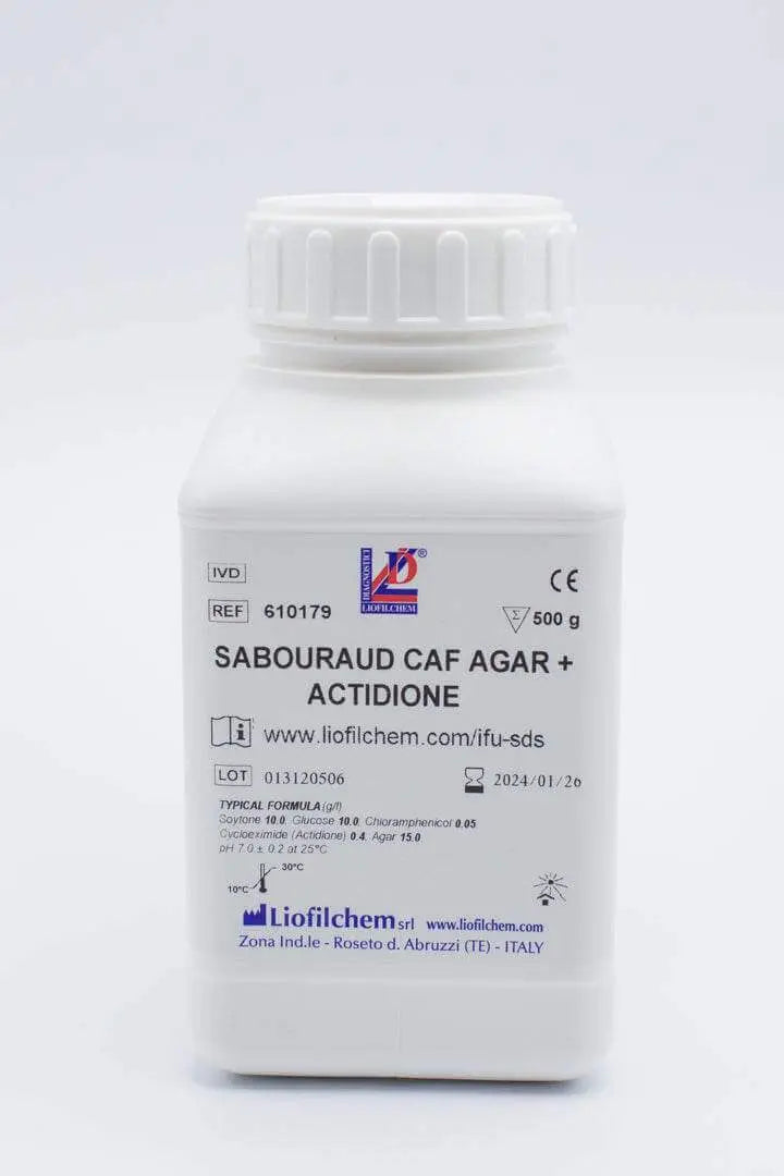 Liofilchem Sabouraud CAF Agar + ACTIDIONE Culture Media 610179