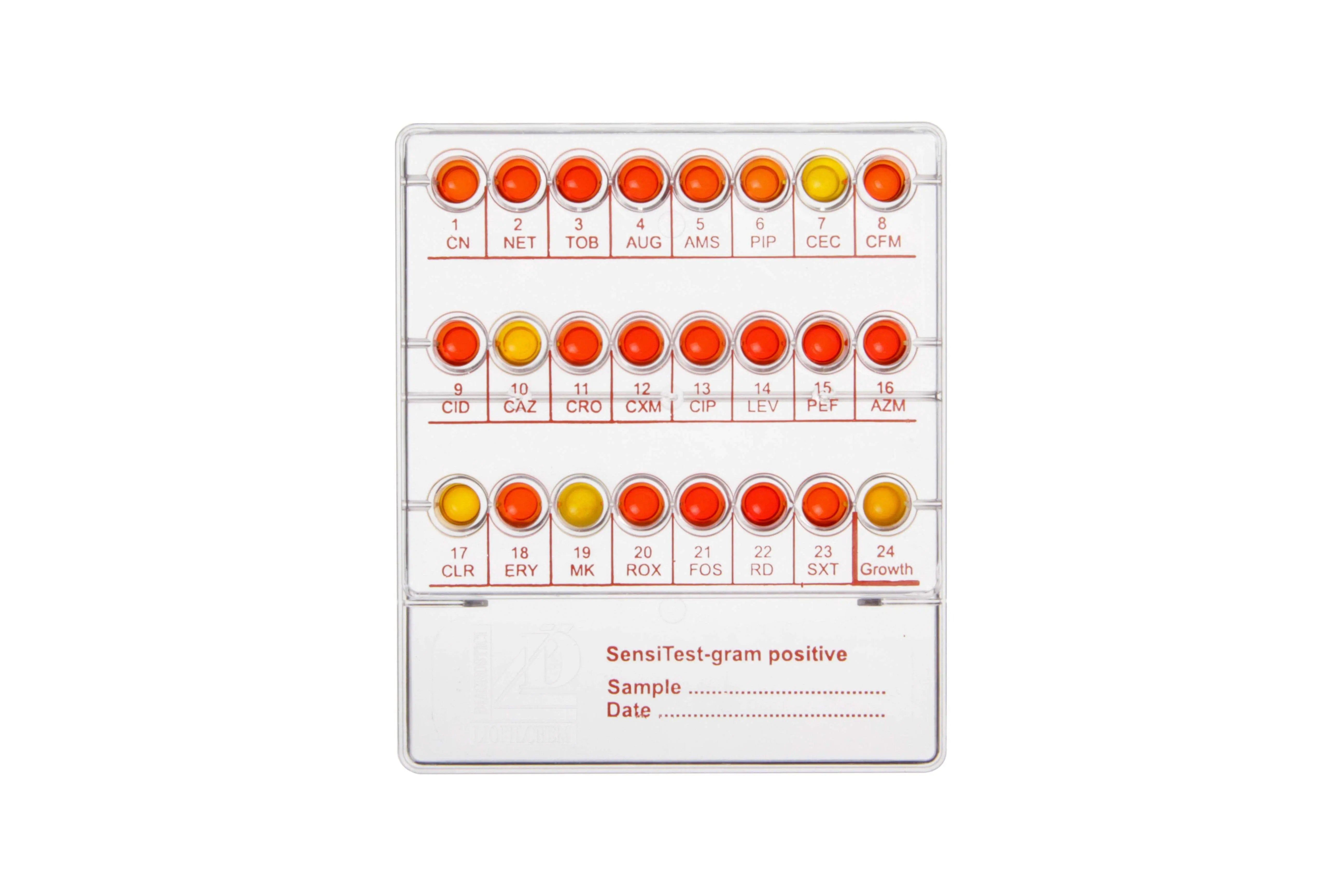 Liofilchem SensiTest Gram-positive 76020
