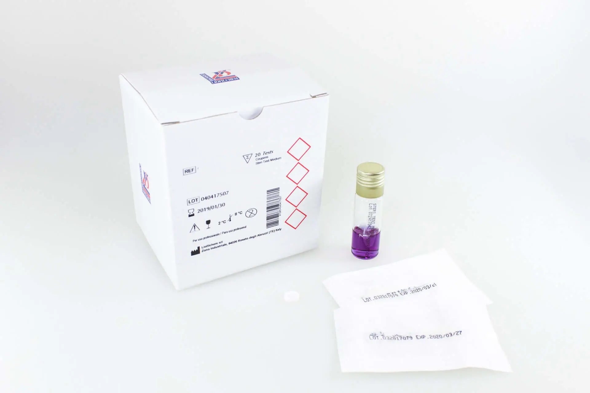 Liofilchem Steam Control GST E6 SS 91087