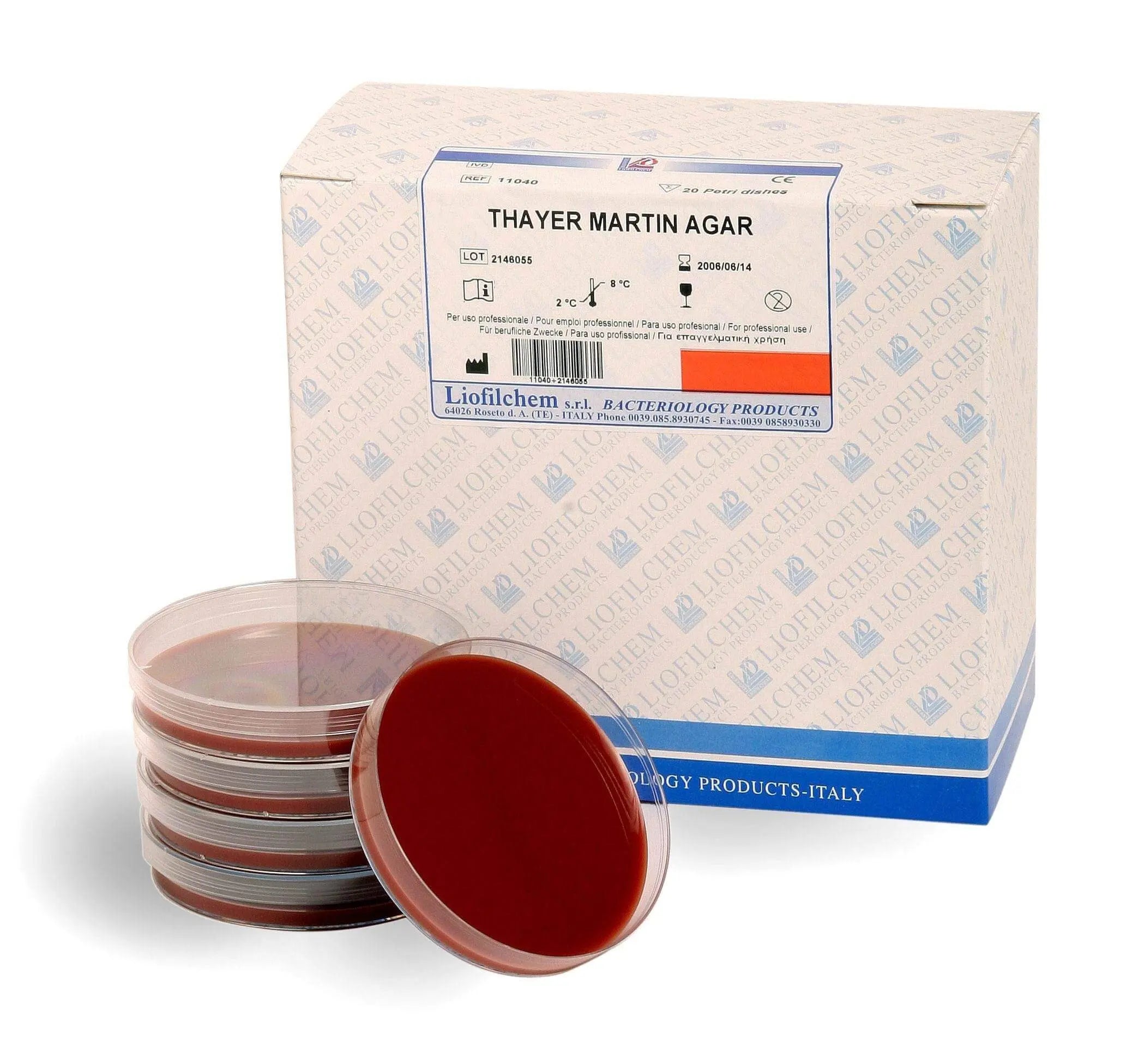 Liofilchem THAYER MARTIN Agar Culture Media 11040