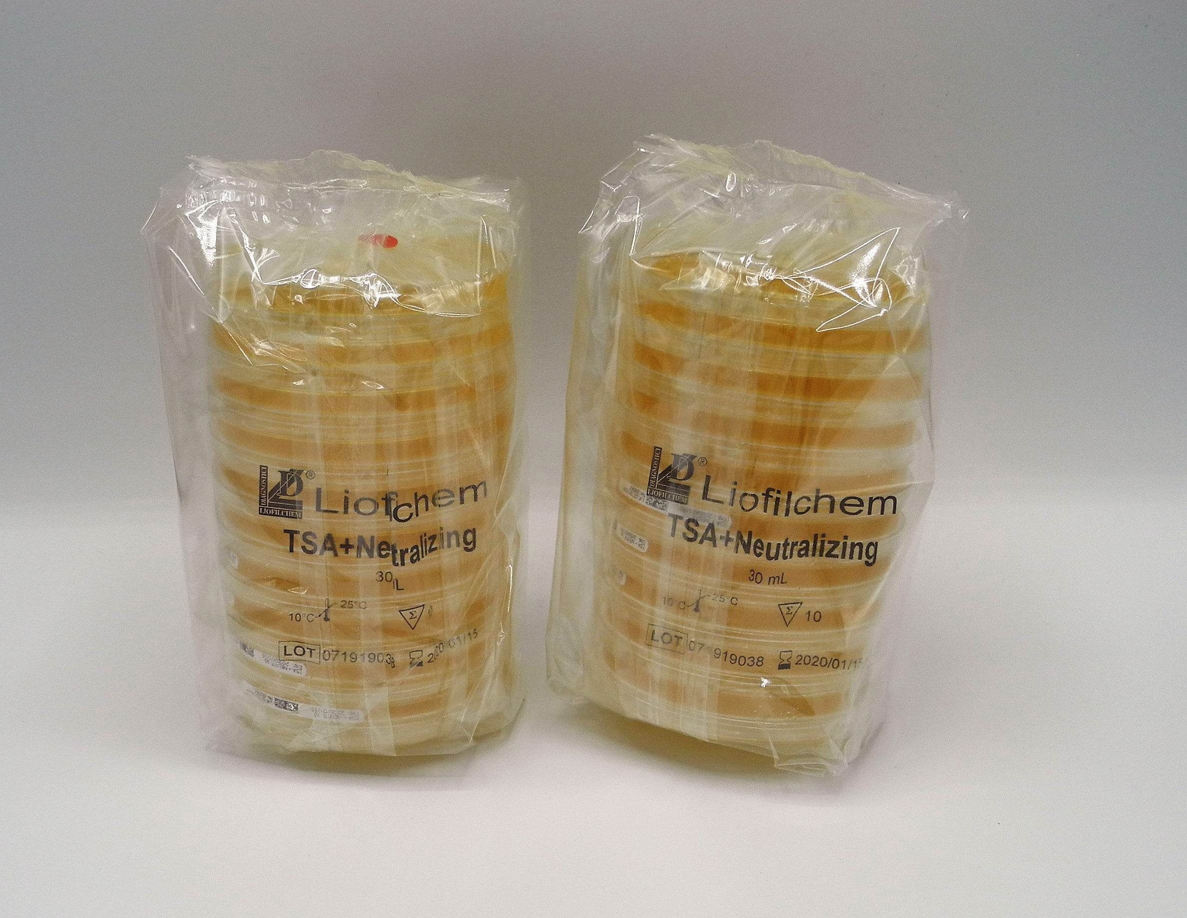 Liofilchem Tryptic Soy Agar+Neutralizing Irradiated 30 mL Culture Media 10059S