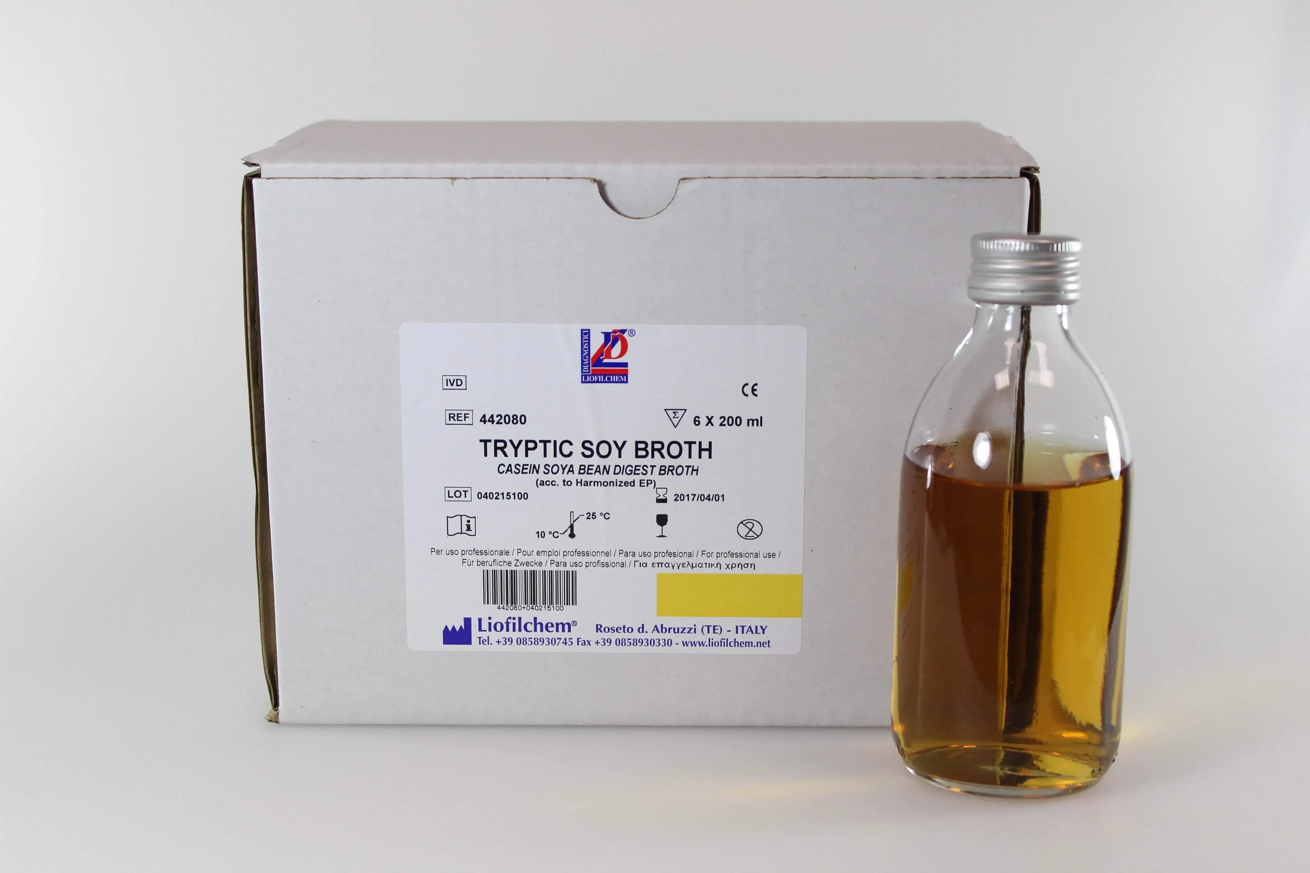 Liofilchem Tryptic Soy Broth Culture Media 495010