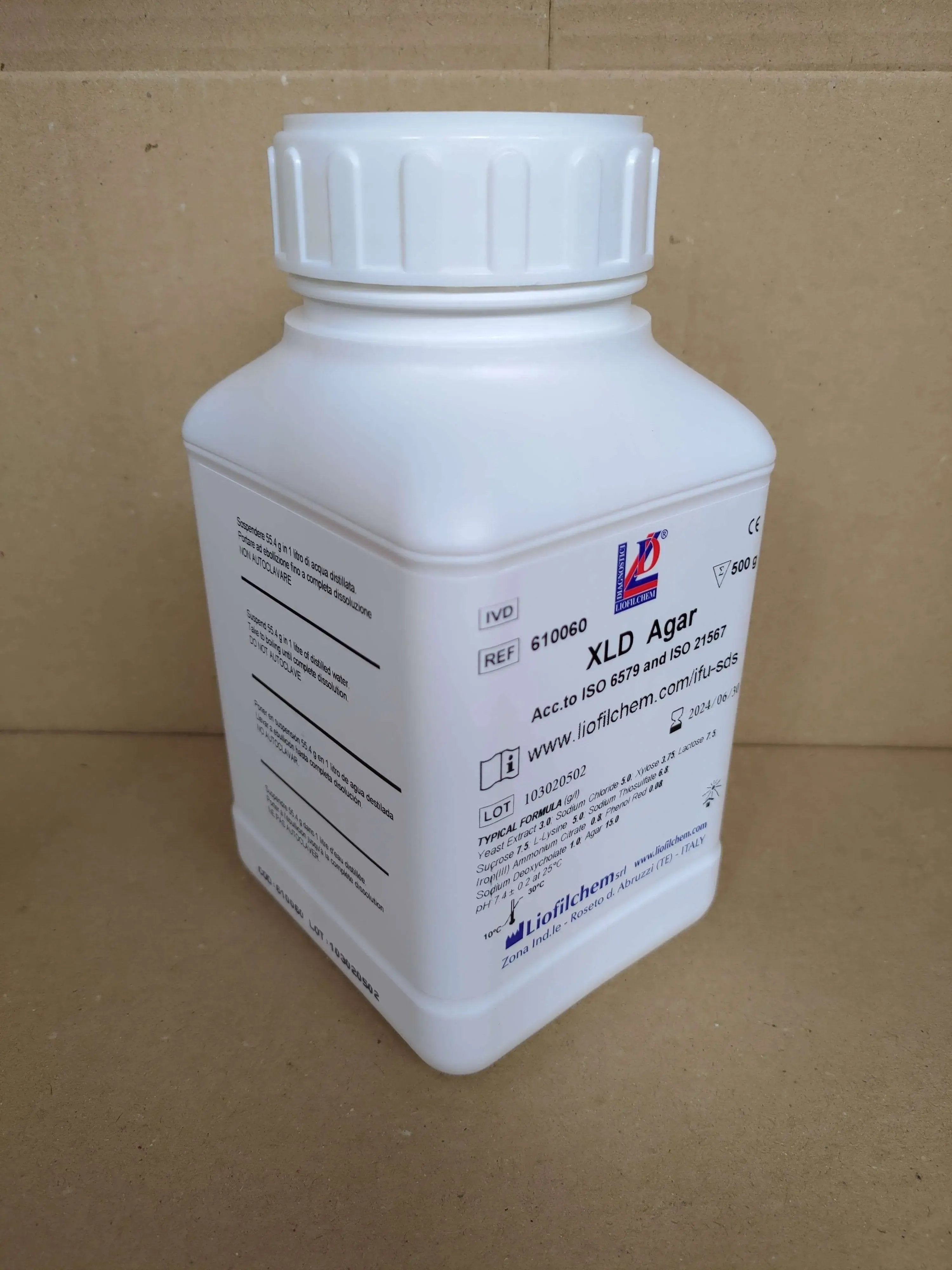 Liofilchem X.L.D. Agar Culture Media 610060