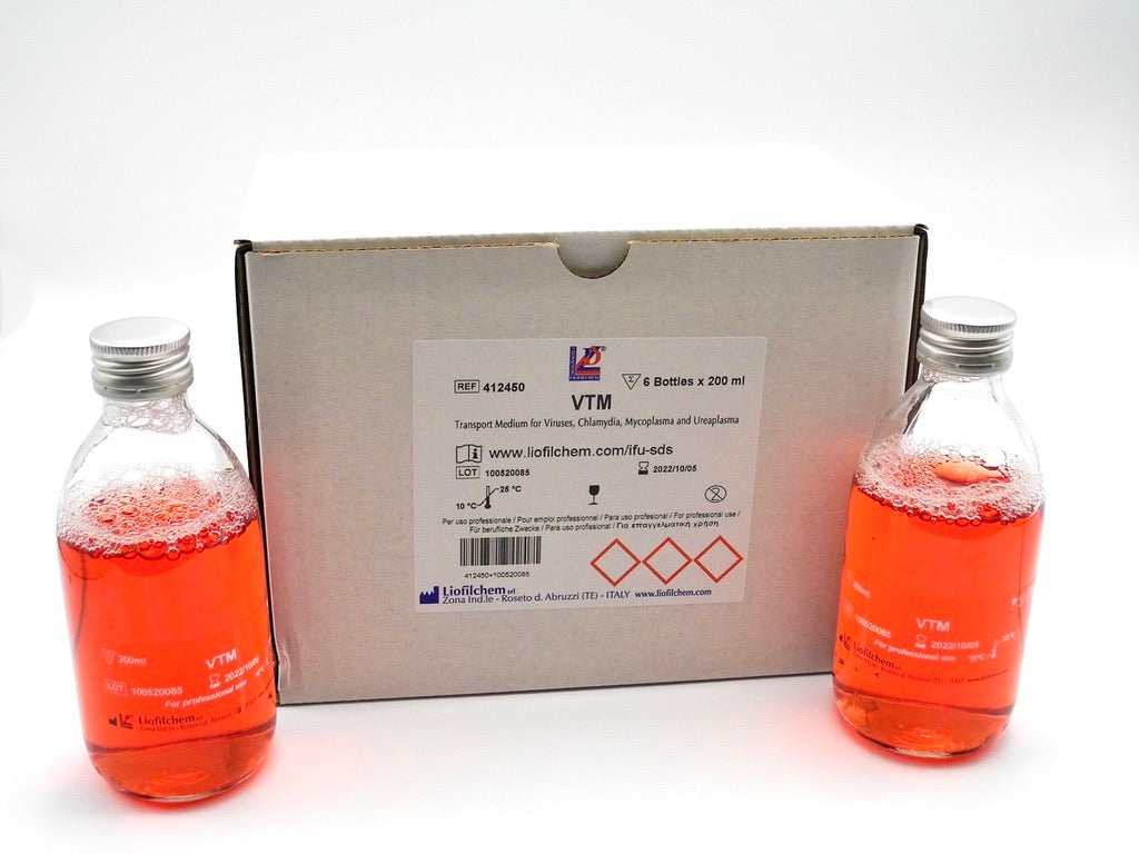 VTM 200 mL - For Microbiology Lab Testing