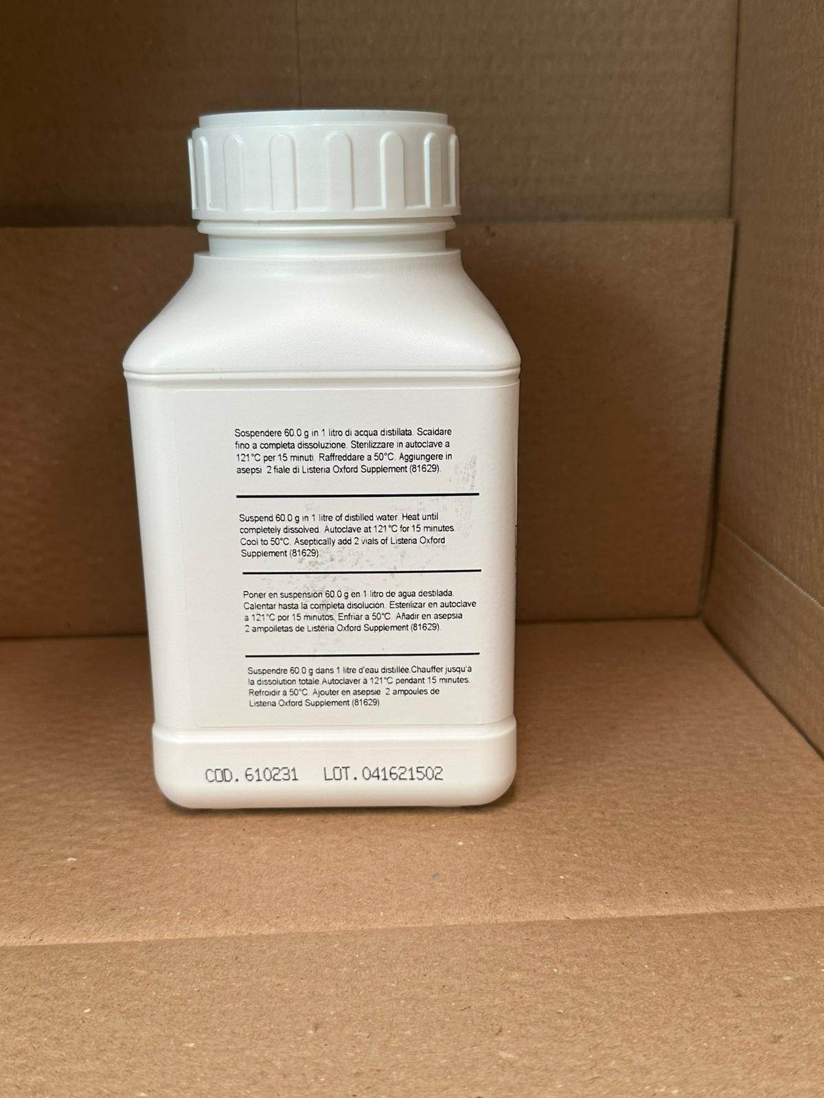 Listeria OXFORD Agar Base - Kormay Biomedicals store