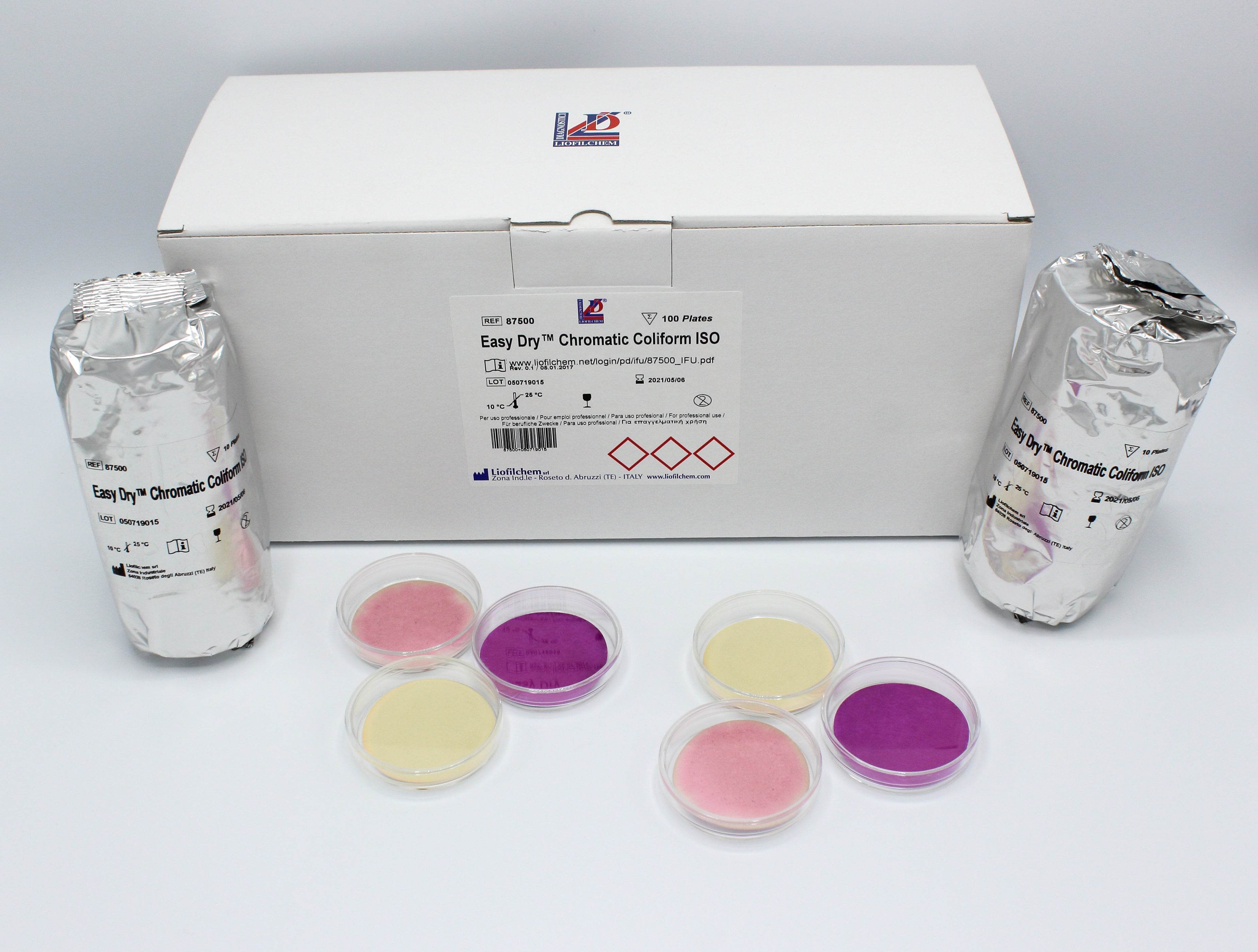 Easy Dry Chromatic Coliform ISO - Kormay Biomedicals store