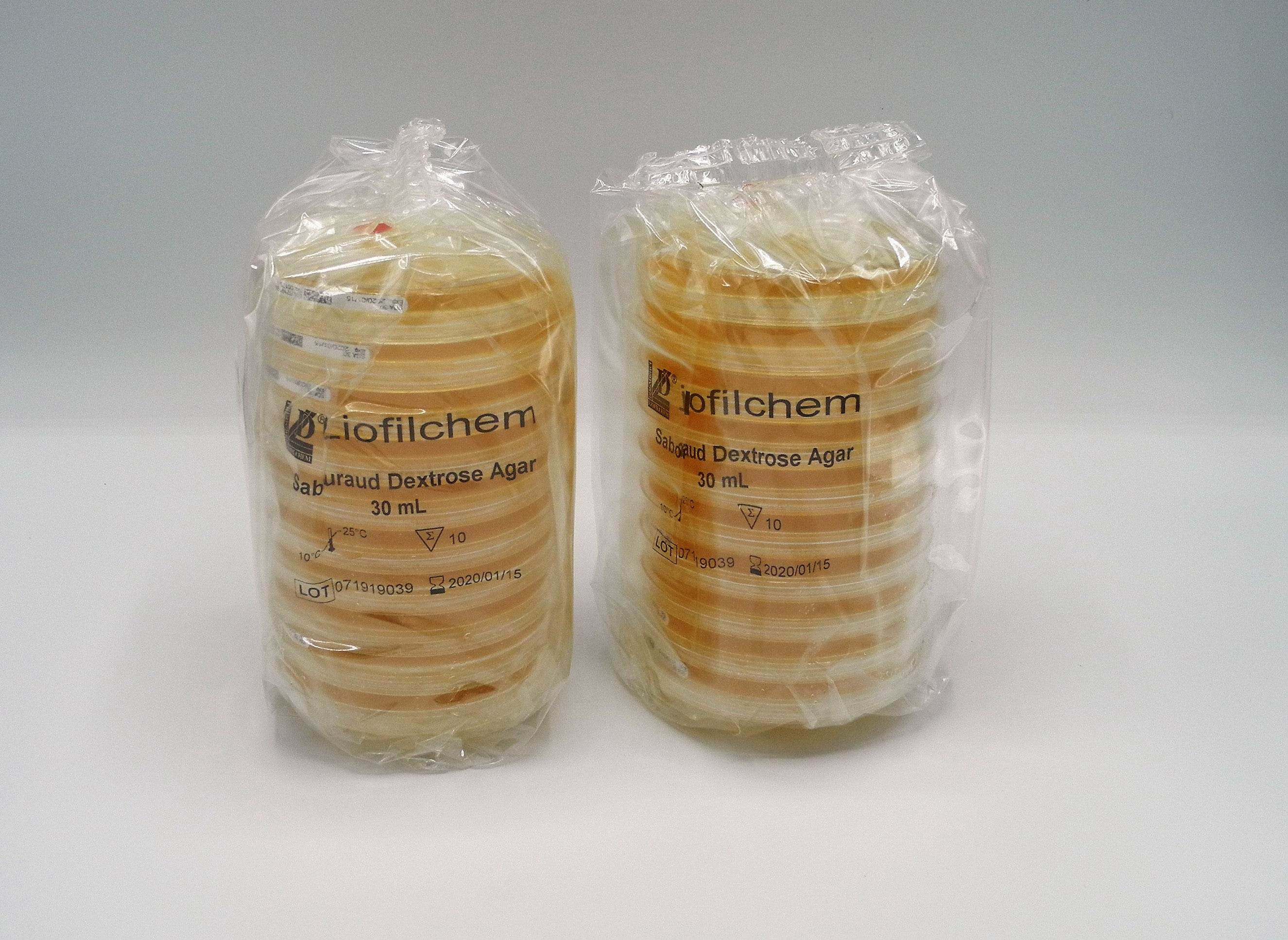 Sabouraud Dextrose Agar (Irradiated) 30 mL - Kormay Biomedicals store