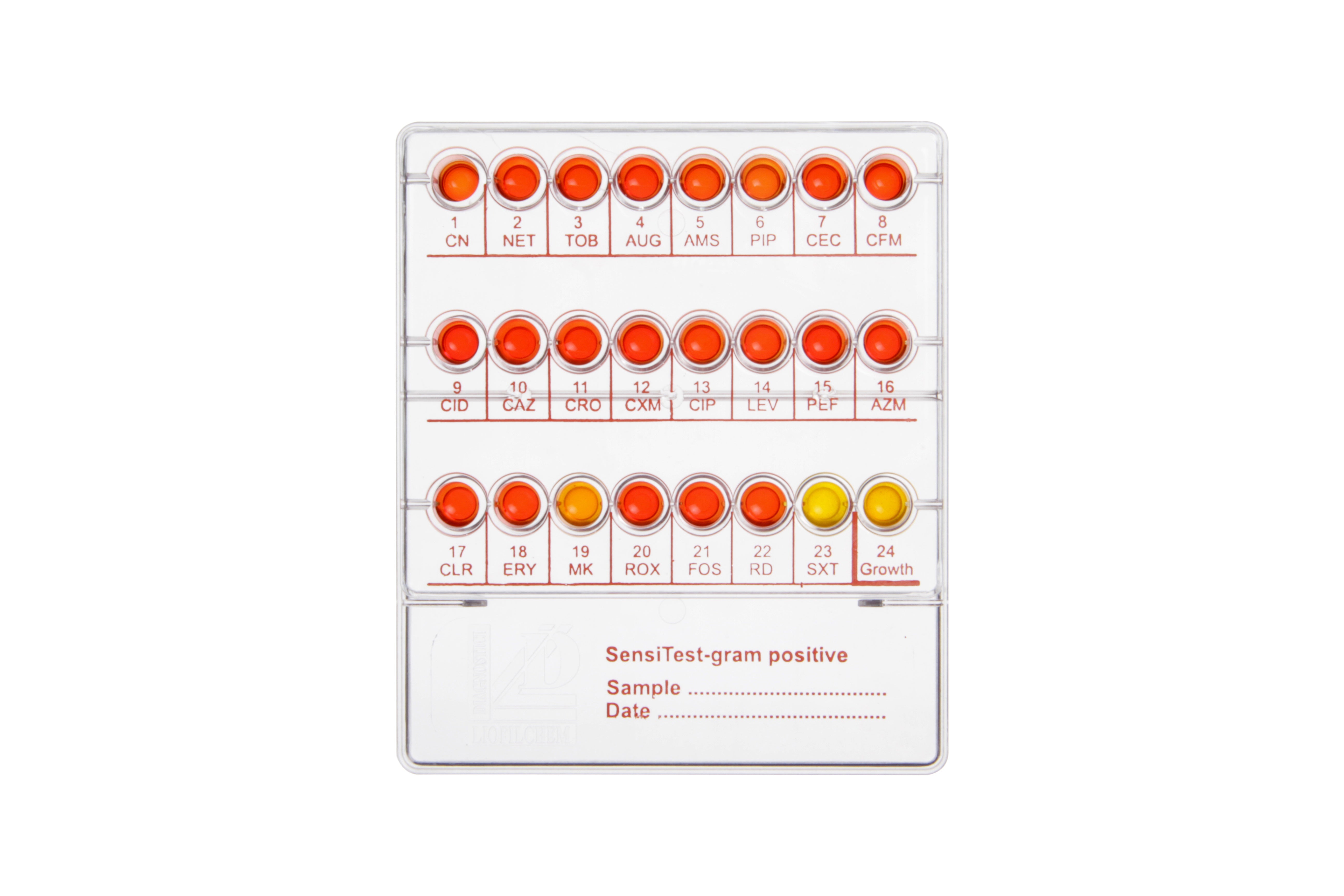 SensiTest Gram-positive - For Microbiology Lab Testing