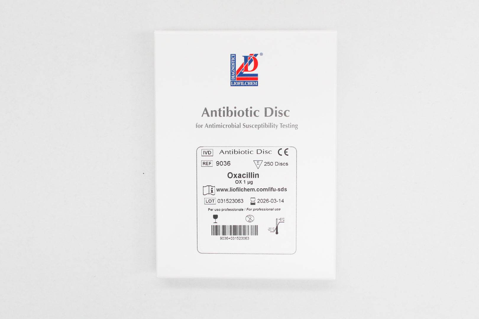 AST DISC Oxacillin OX 1 µg - Kormay Biomedicals store