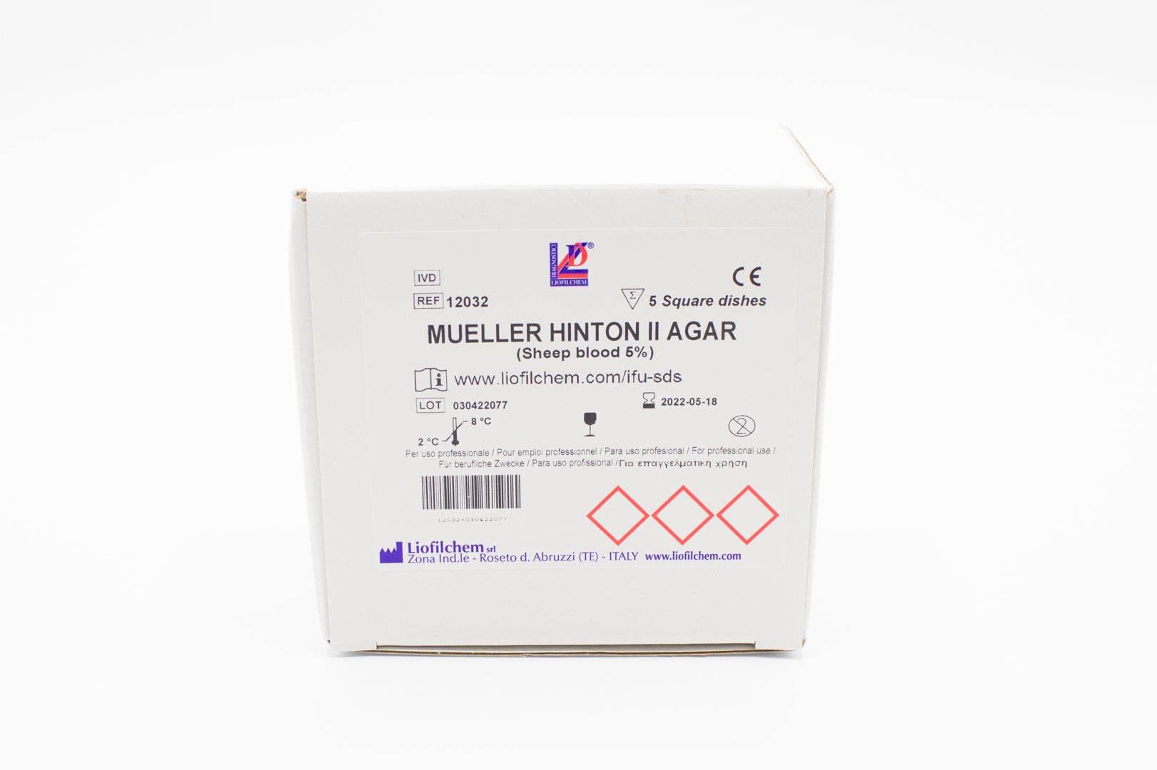 Mueller Hinton II Agar (Sheep Blood 5%) - Kormay Biomedicals store