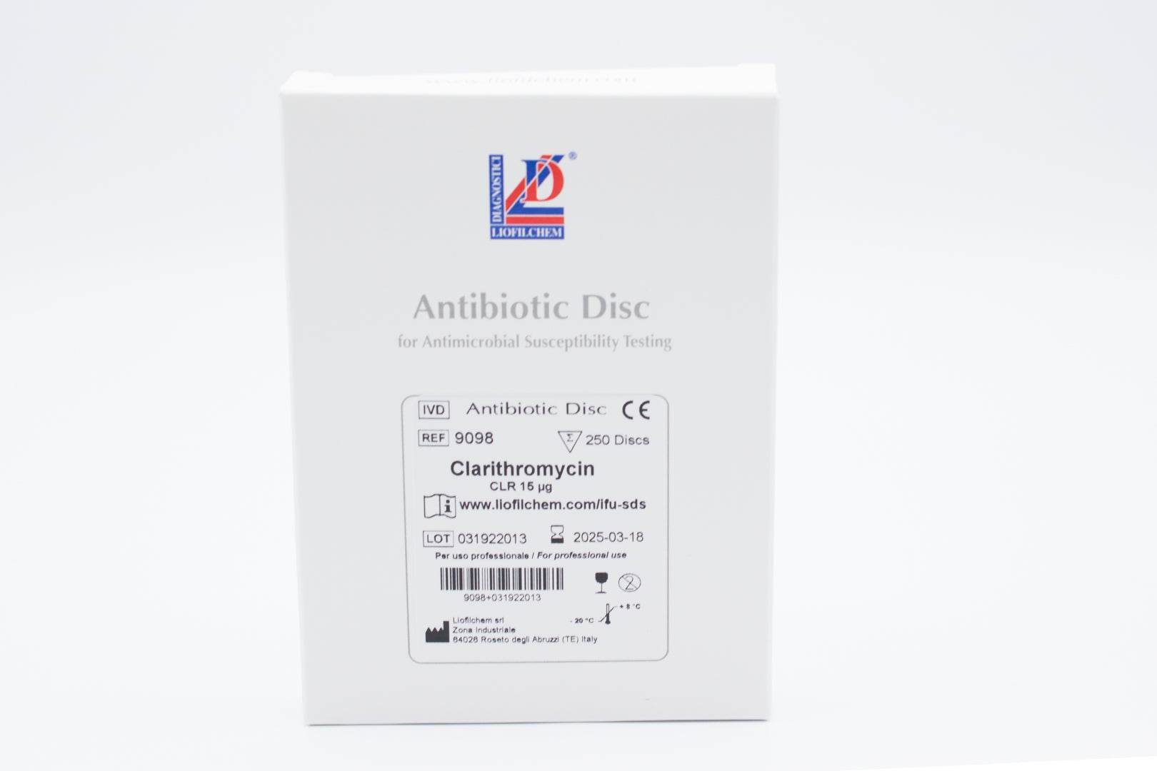 AST DISC Clarithromycin CLR 15 µg - Kormay Biomedicals store